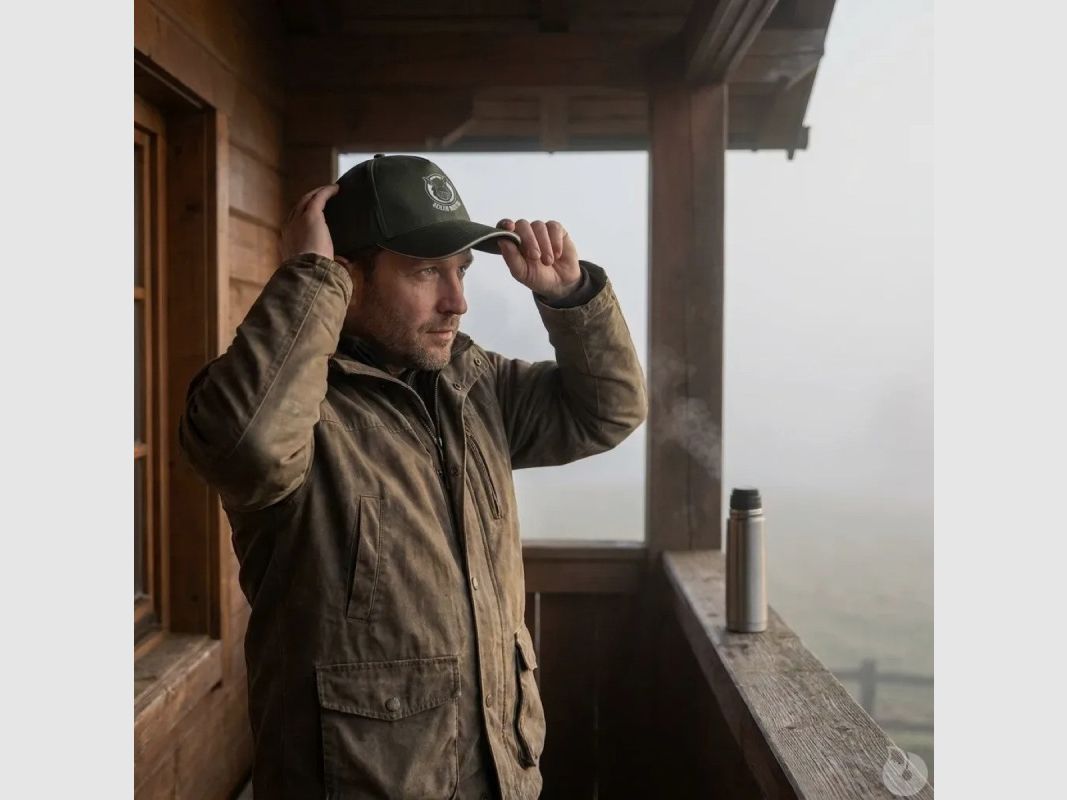 Keiler Hunter Army/Beige Schirmmütze aus gebürsteter Baumwolle, Bild 3 von 5