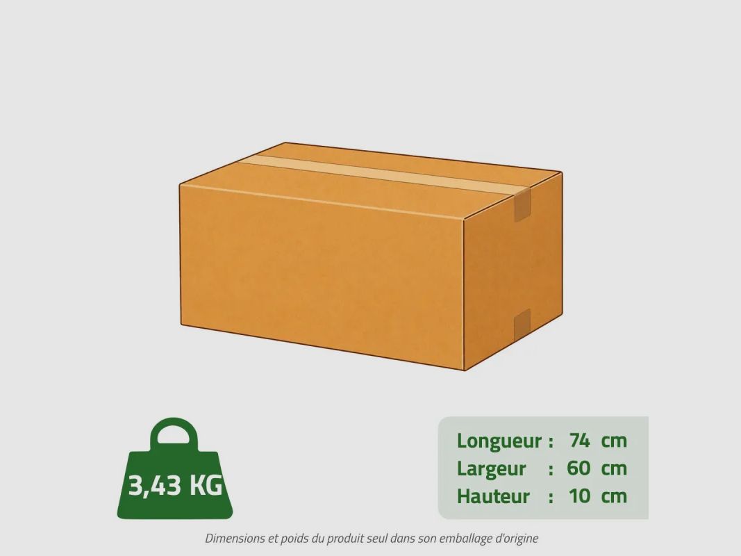Flacher Paella-Topf für direkte Flamme, polierter Stahl, Ø60cm, 12-20 Pers., Bild 6 von 6