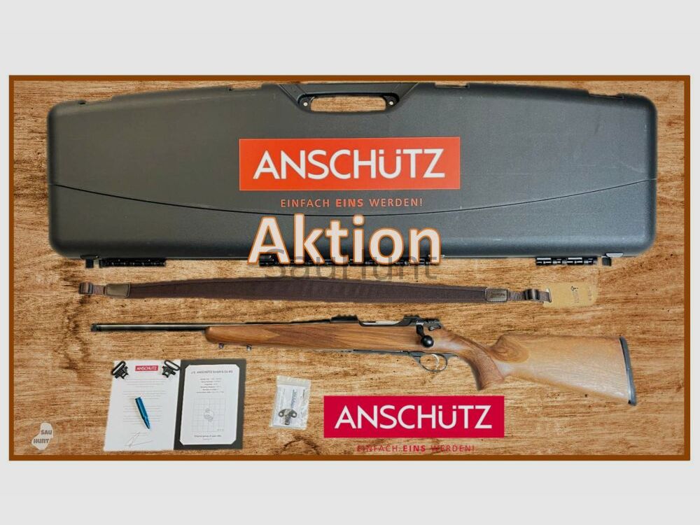 Anschütz 1782 LI Classic mit viel Zubehör in .308 Win SOFORT VERFÜGBAR