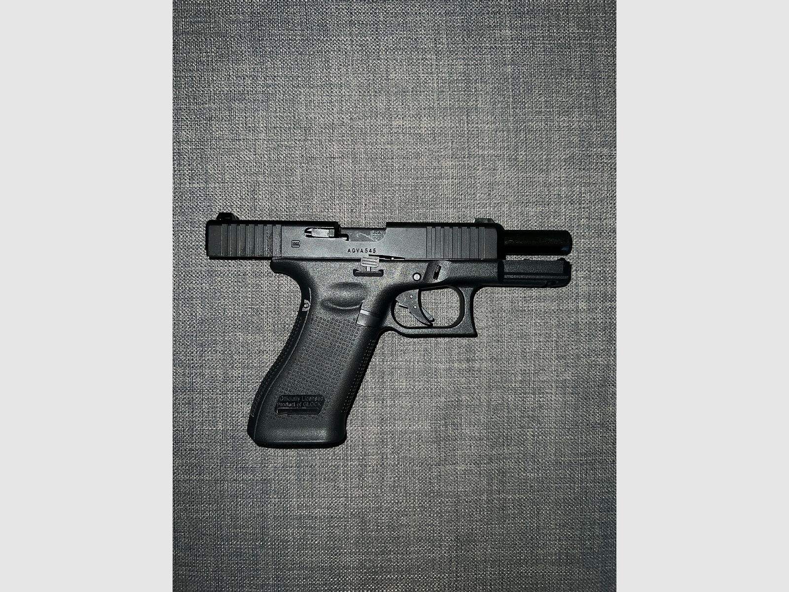 Glock 45 Airsoft mit Metallschlitten GBB 6mm BB schwarz