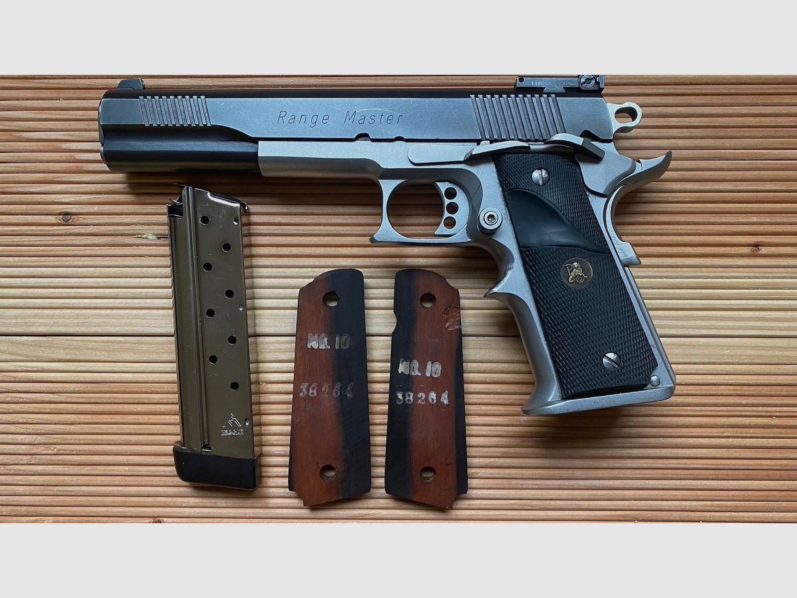 Peters Stahl 1911 Rangemaster - .45ACP/9mm Luger Wechselsystem - Multicaliber Schlitten als zweites System