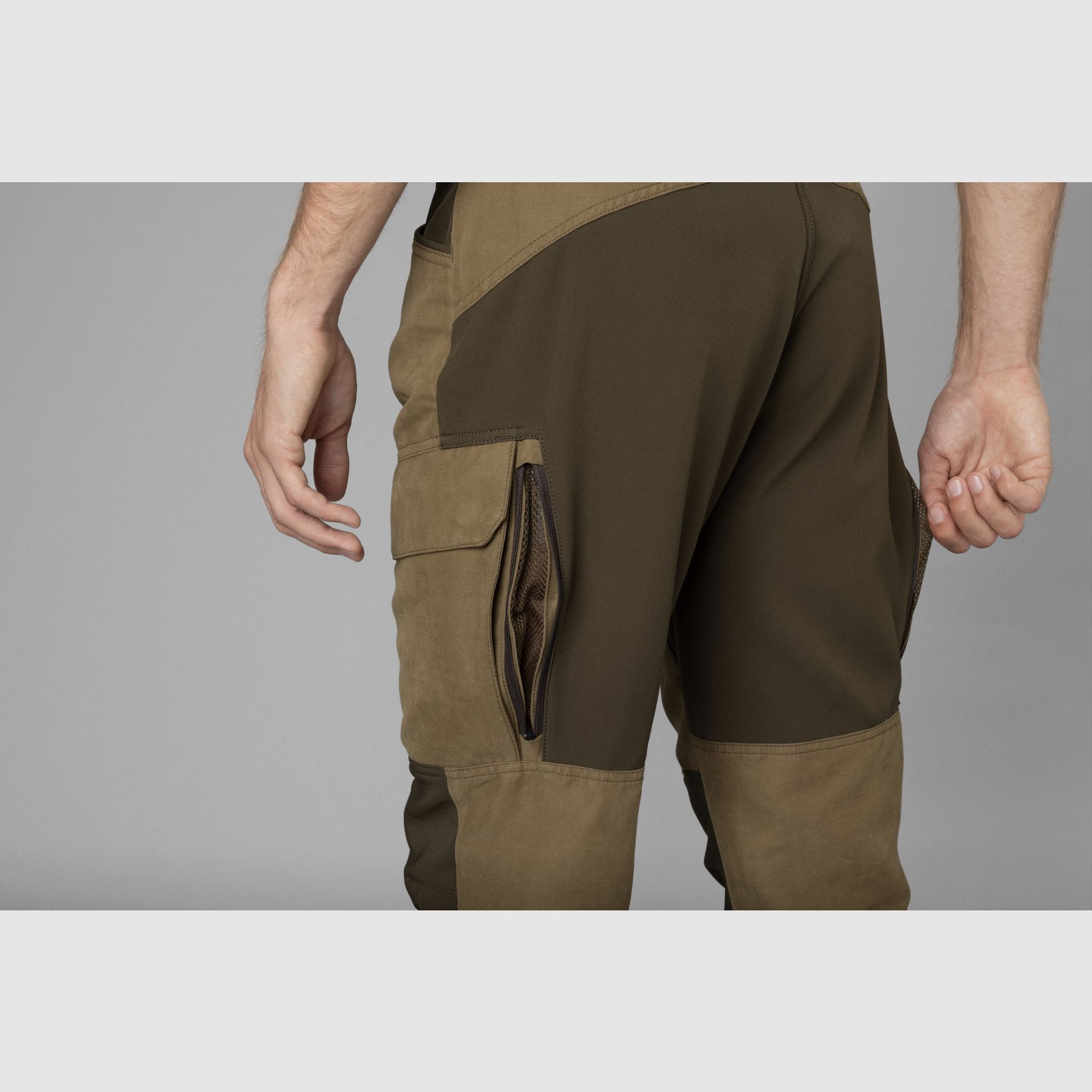 Härkila Scandinavian pantaloni Dark antique bronze / Willow green, immagine 6 di 10