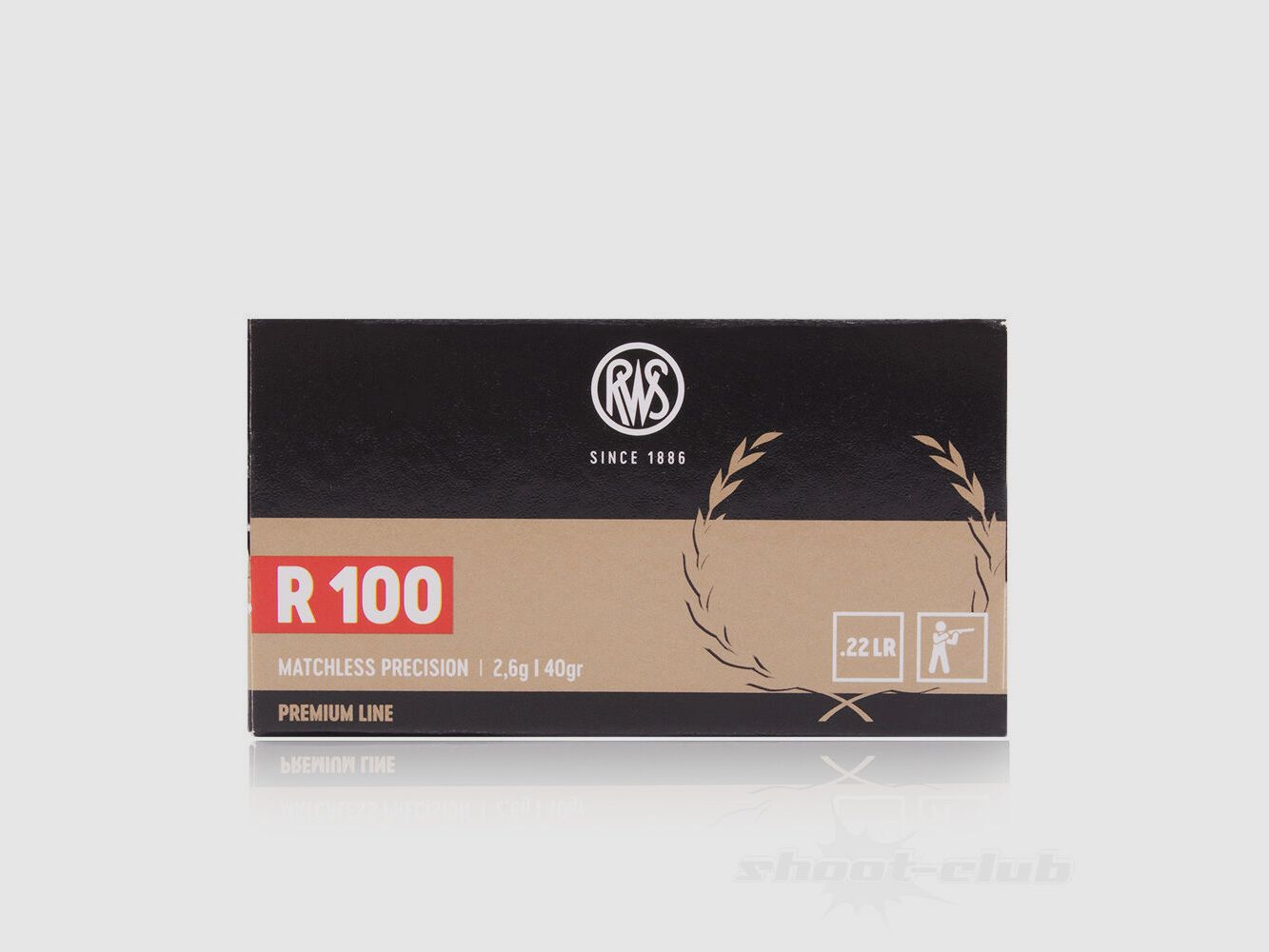 RWS R100 LRN 40grs 50pcs .22lr, image 2 sur 4
