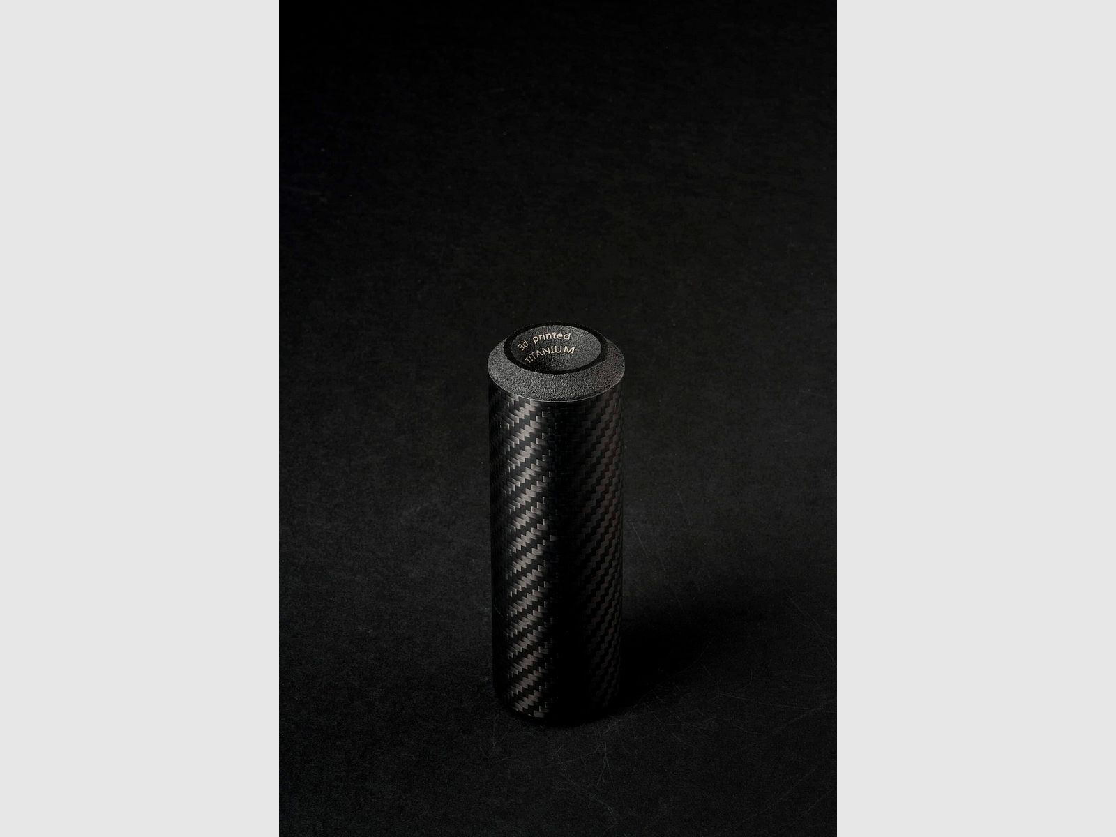 Schalldämpfer INCA AIR K44Ti für Waffen | Kurzversion 3D Druck Titan-Carbon Silencer, Bild 1 von 4