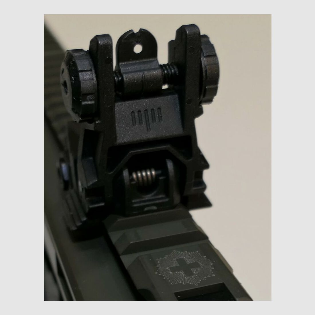 GWMH self-loading rifle GWMH SPC-HUNTER A4 10" (SWISS PISTOL CARBINE) OD-GREEN cal. 9x19 AR15 Glock magazine