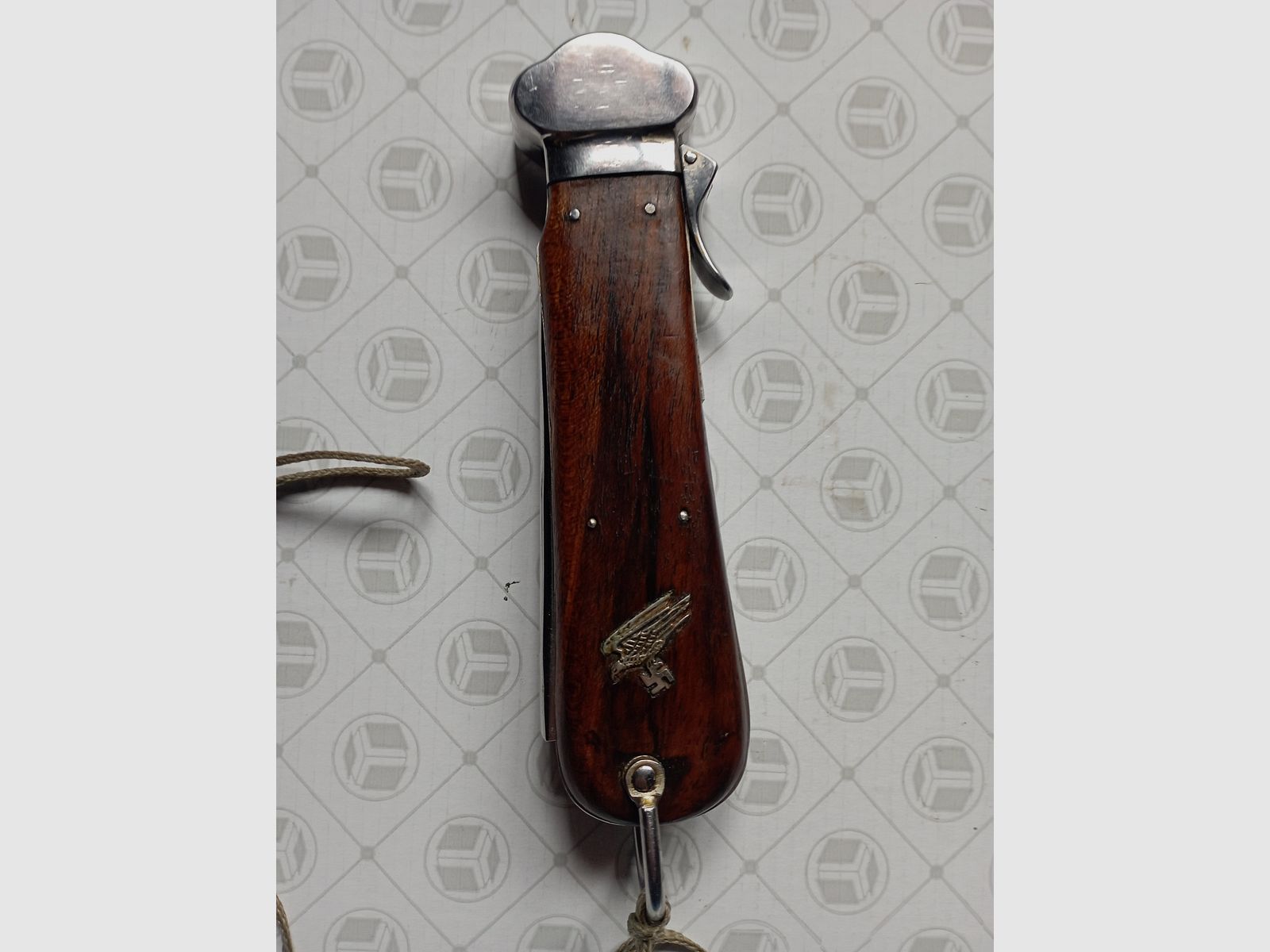 Coltello da volo Luftwaffe della Seconda Guerra Mondiale (Paul Weyersberg Solingen)