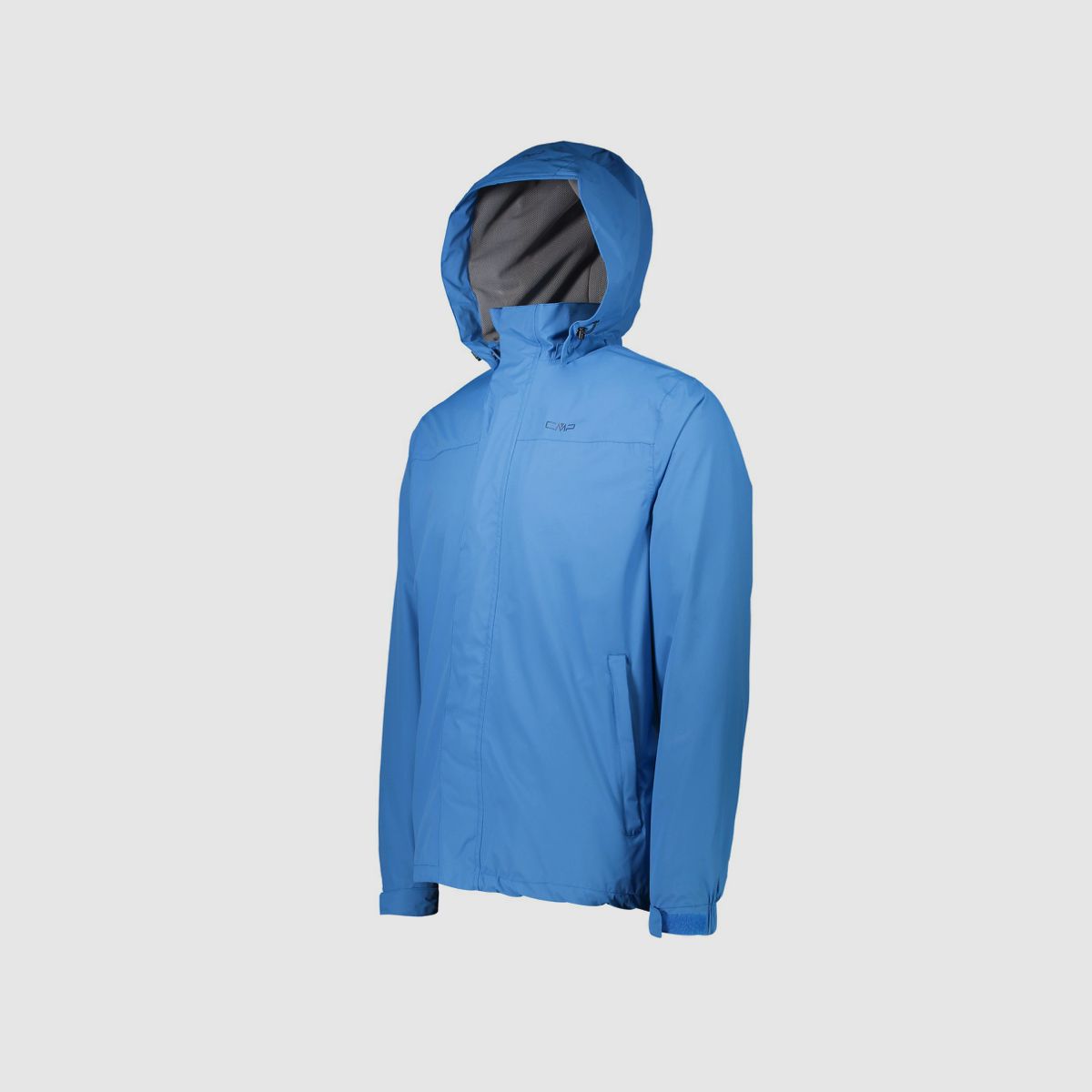 Botones de chaqueta CMP Man con capucha azul índigo