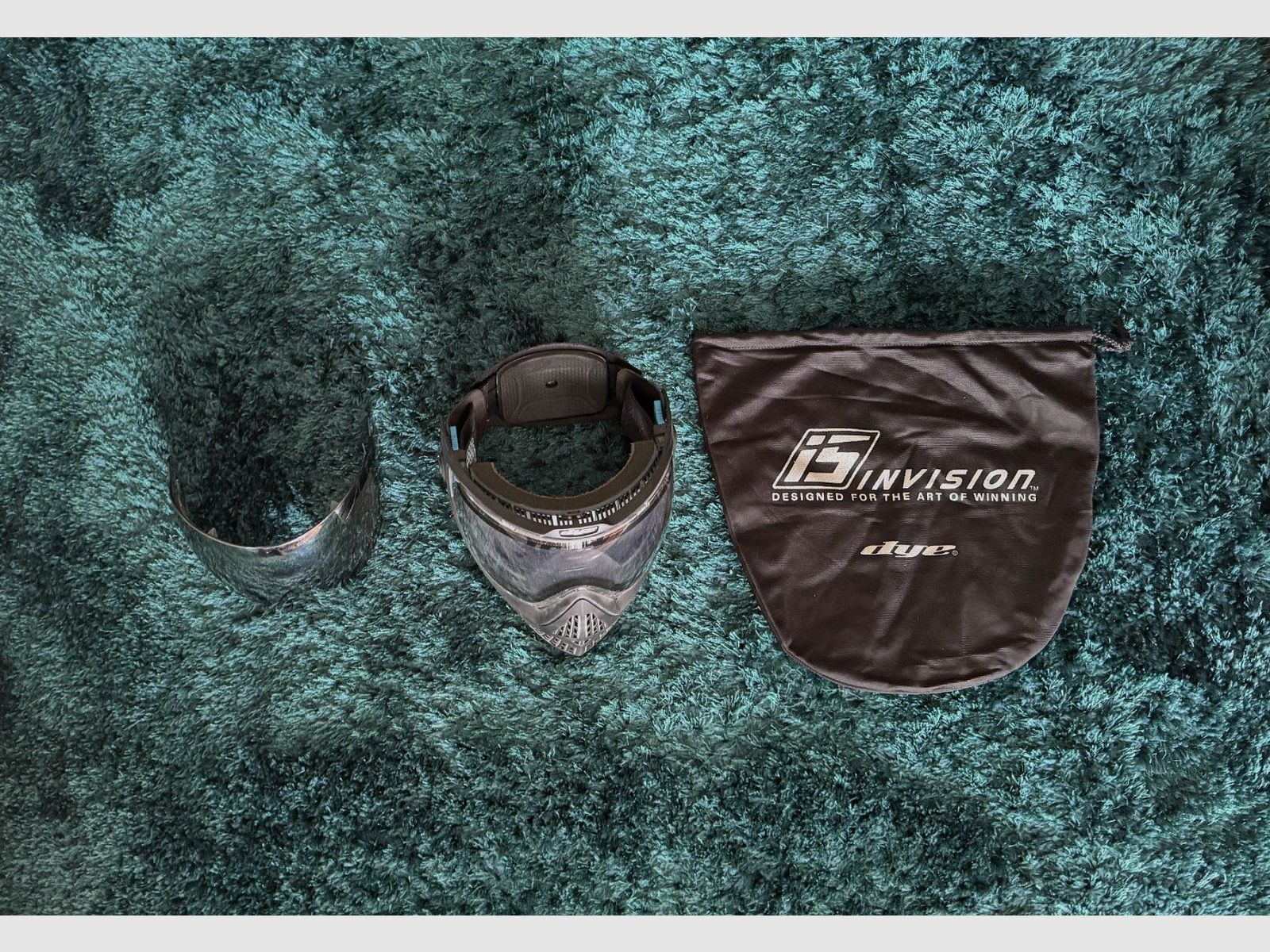  Dye i5 Maske – Onyx Black | Quasi neu | Nur 1x getragen