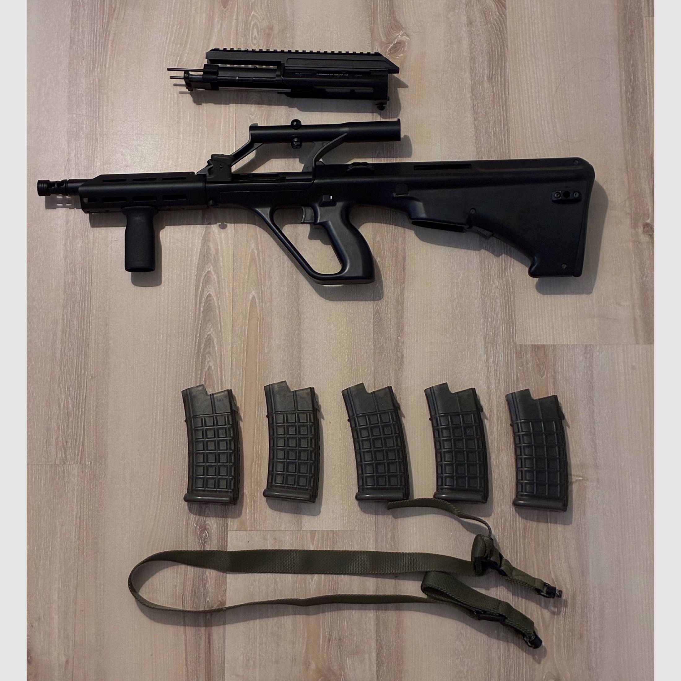 Novritsch SSR77 a2 mit 5 Magazinen