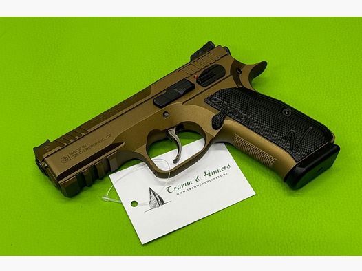 CZ Shadow 2 Compact 9mm Luger - halbautomatische Pistole - Cerakote® Burnt Bronze