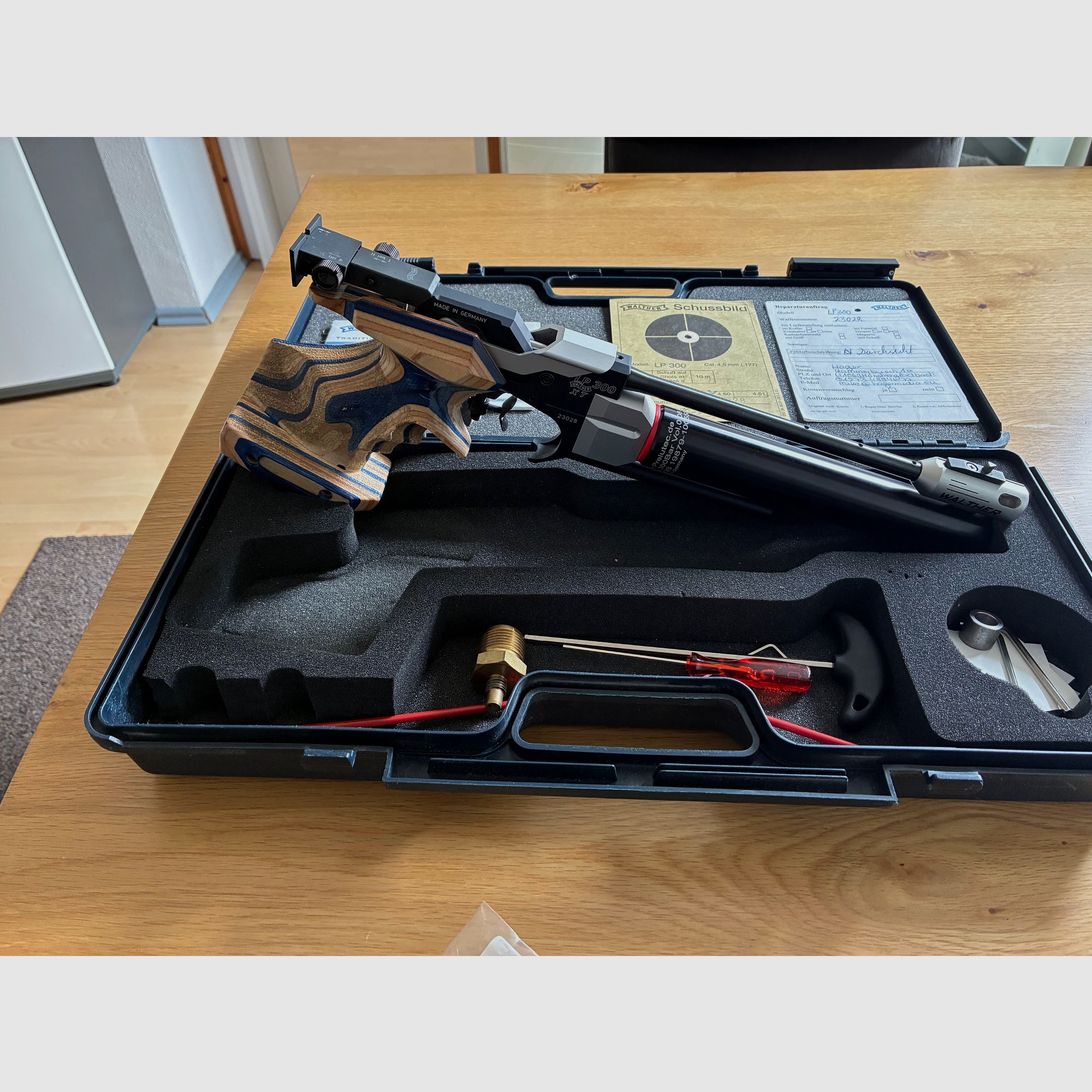 Walther LP300 XT air pistol