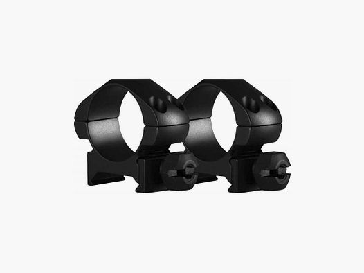 Hawke Precision Steel Ring Mount Weaver Ø25,4 mm Low 2 St. Höhe 4 mm