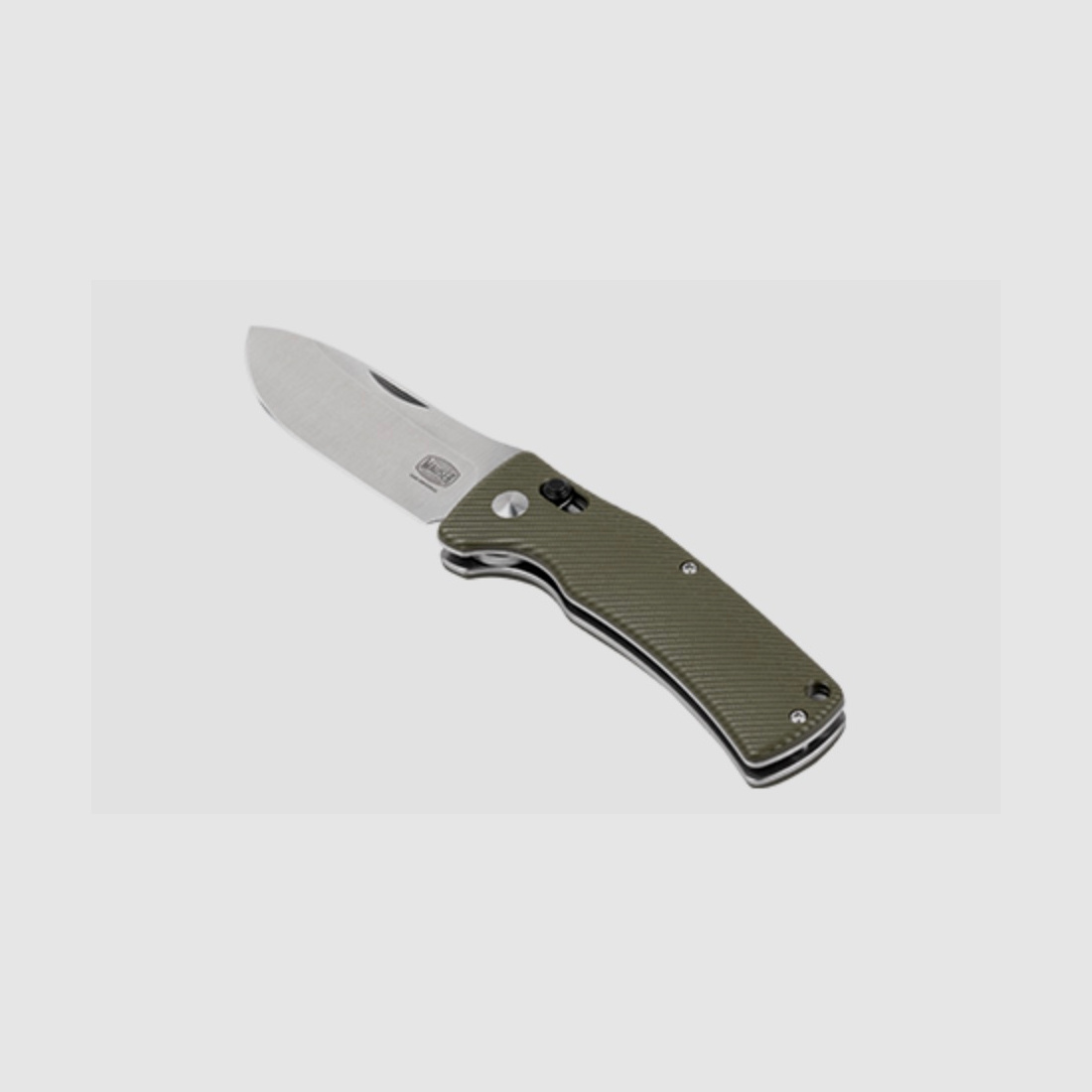 Mauser 80414839 Klappmesser Original D2-Stahl Klingenlänge 8 cm Grün