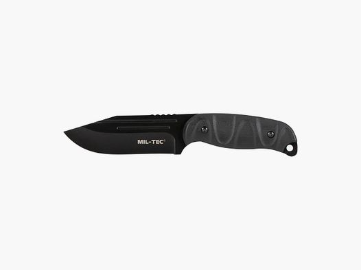Mil-Tec Mil-Tec Kampfmesser mit Kydex Scheide schwarz