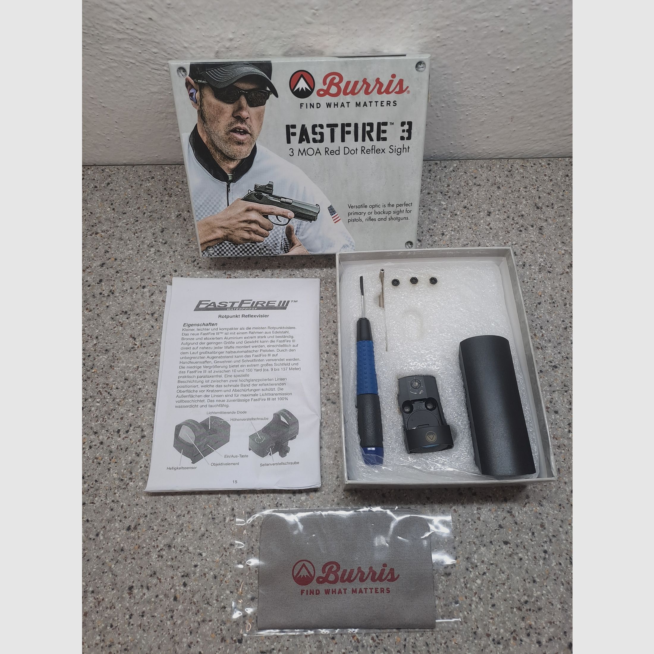 Burris Fastfire 3, 3 MOA