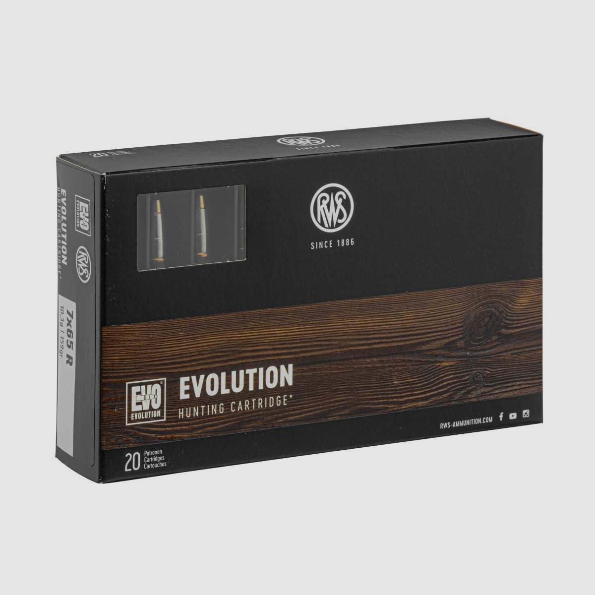 RWS 7x65 R Evolution 159 gr / 10,3 g - EVO 159 gr / 10,3 g, Bild 2 von 4