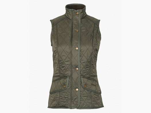 Barbour Damenweste Cavalry, Farbe Olive 40