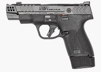 Pistolet S&W M&P Shield Plus 9 x 19 Noir Chargeur 10, 13, 15 cartouches, Carry Comp