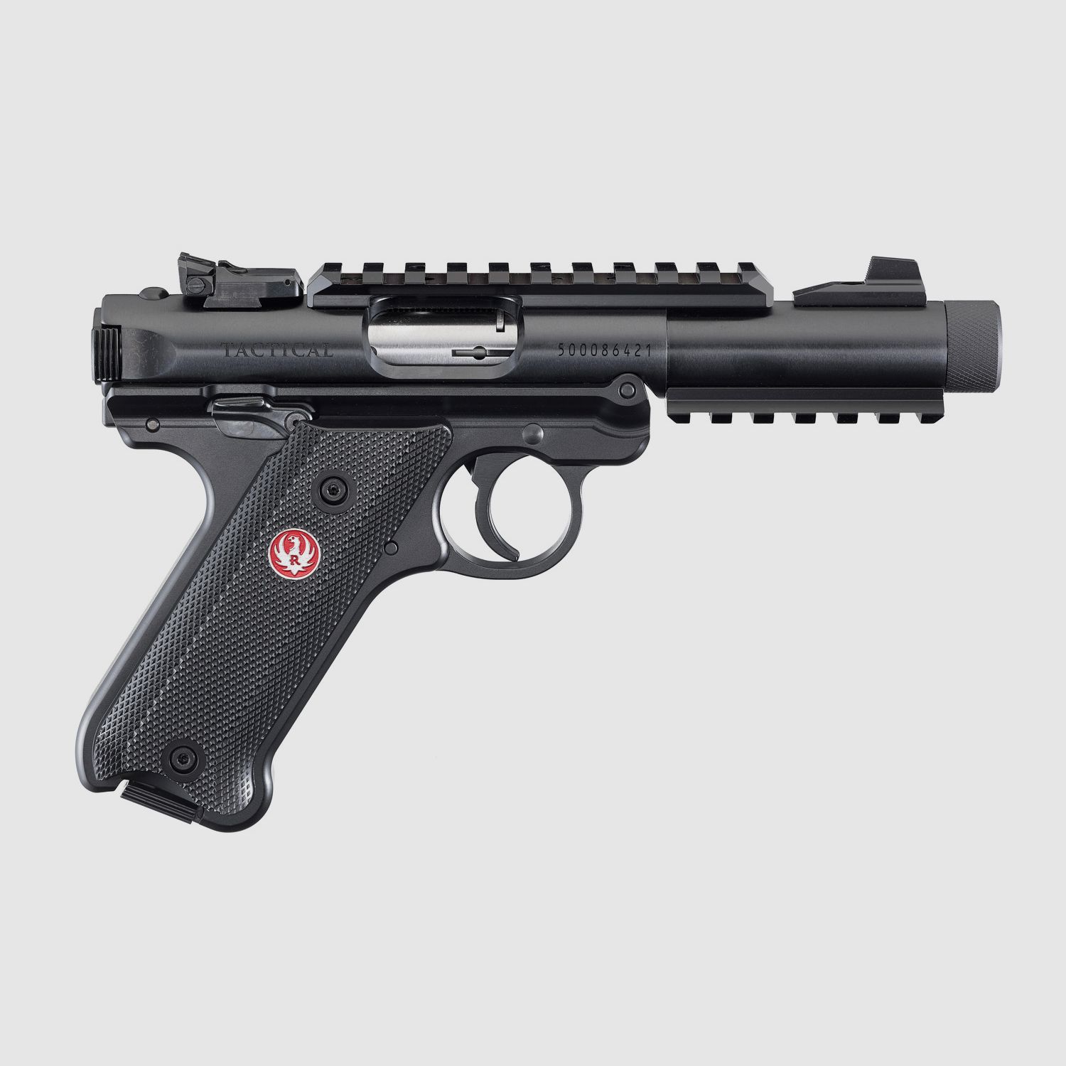 RUGER PISTOLE MARK IV TACTICAL .22 LR 4,4"/11,18CM BRÜNIERT
