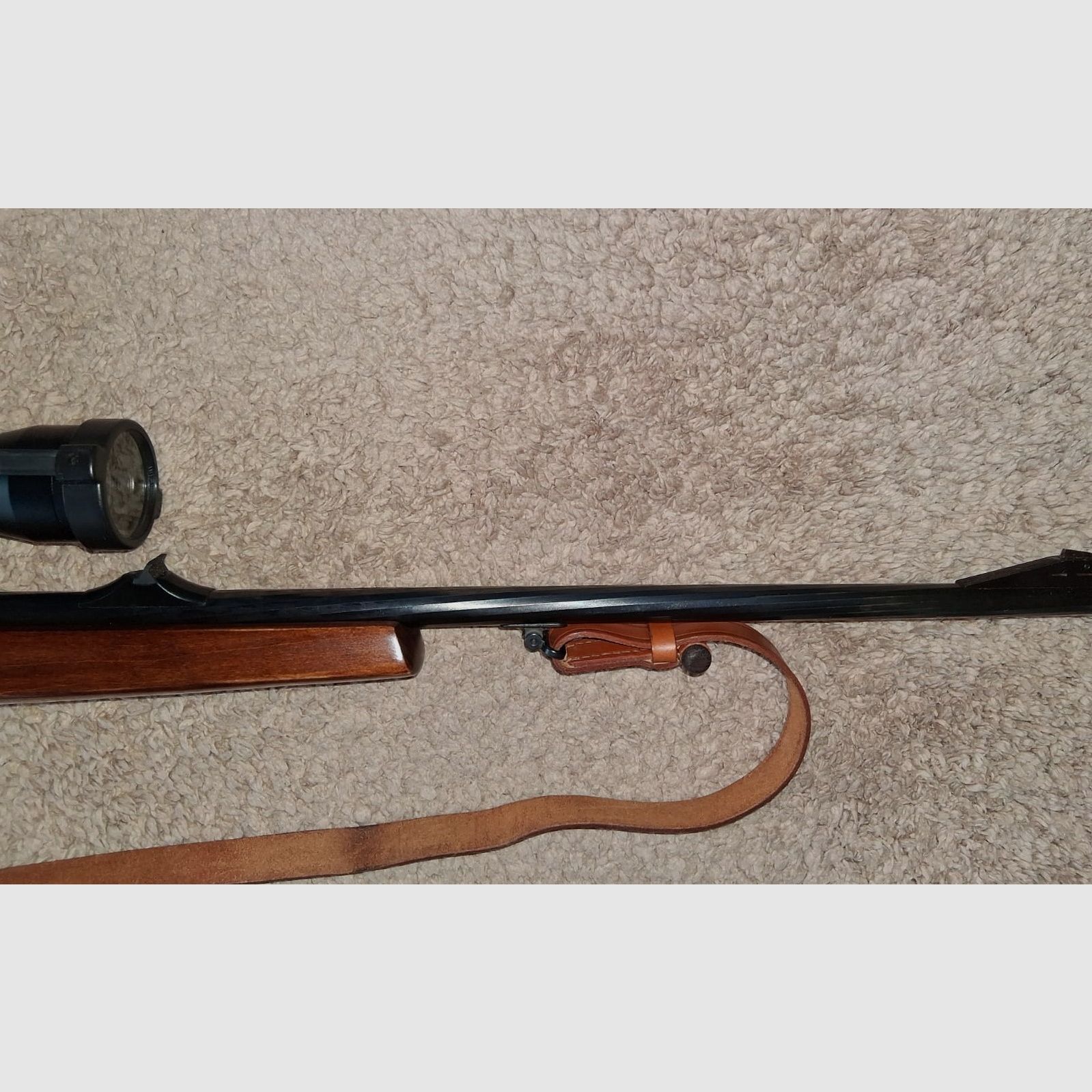 Langwaffe Baikal Kipplaufbüchse 222 Rem. mit Zielfernrohr 3-9x40