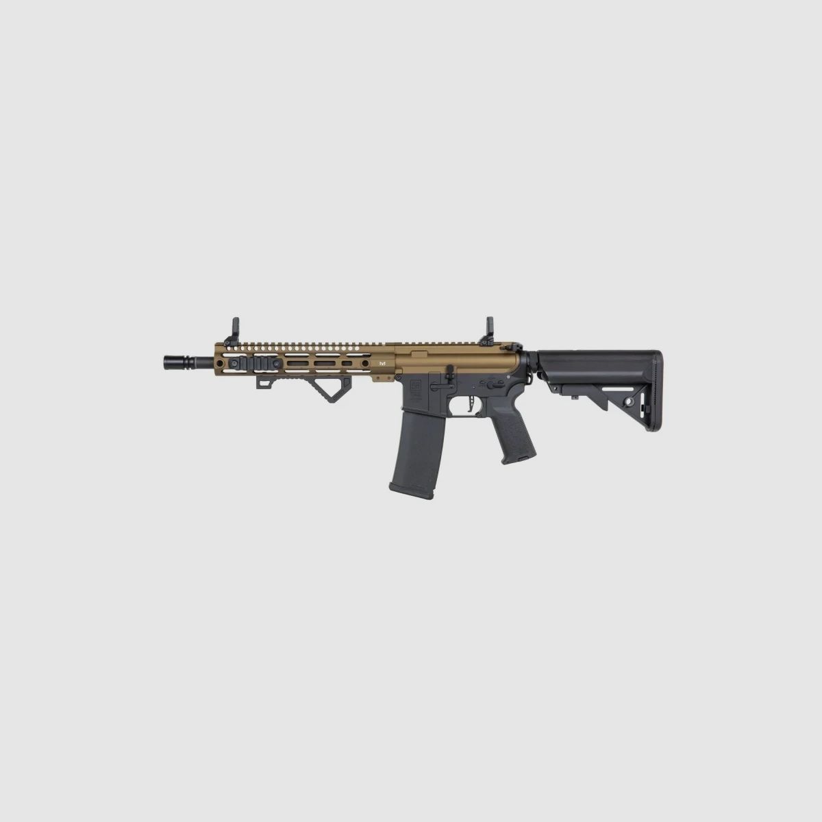 SA M4 Carbine M-LOK (SA-P20 PRIME™ Aster II ETU BLDC™) Rifle Airsoft Libre a partir de 18 años – Chaos Bronze -F-