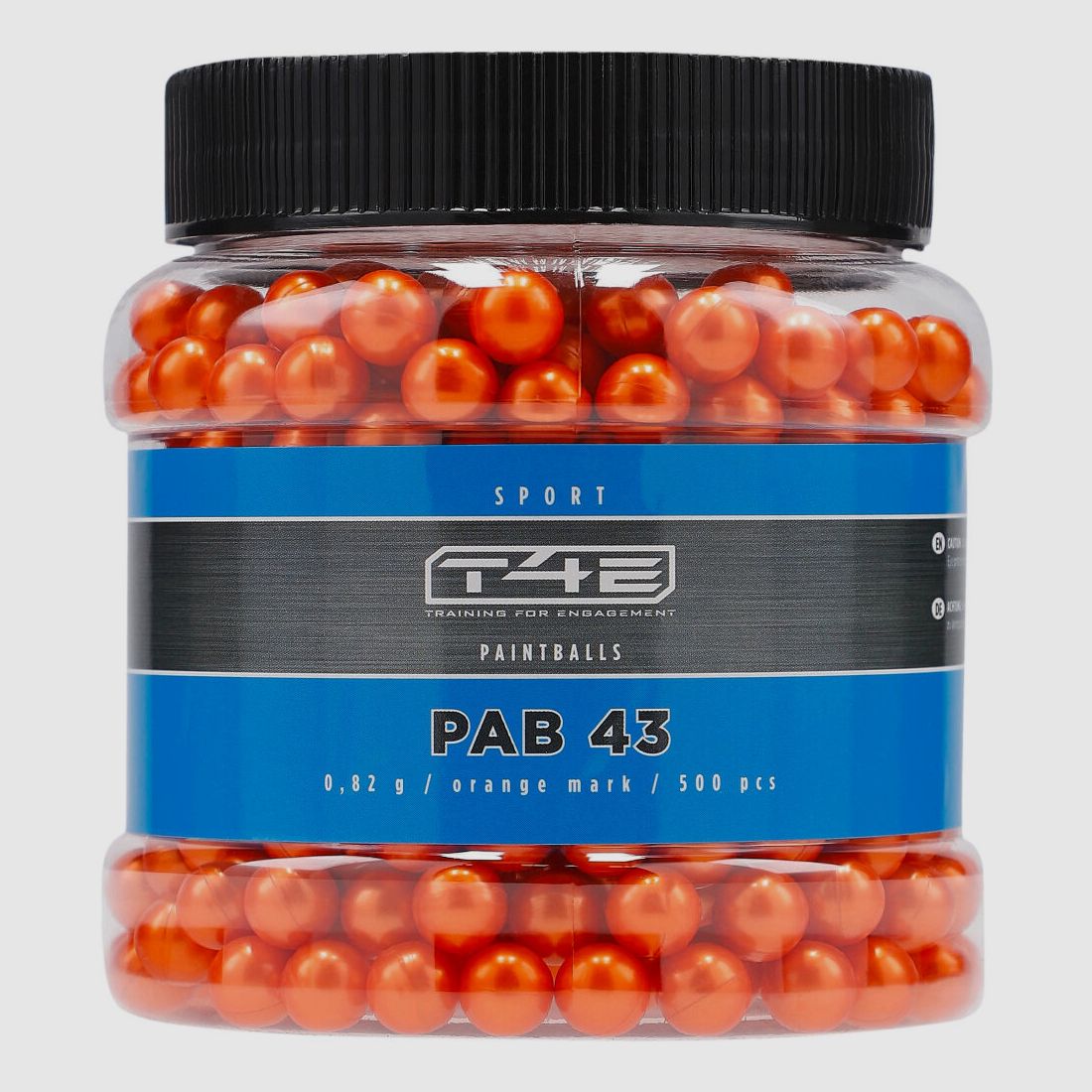 Umarex T4E Practice PAB 43 orange - 500Stk