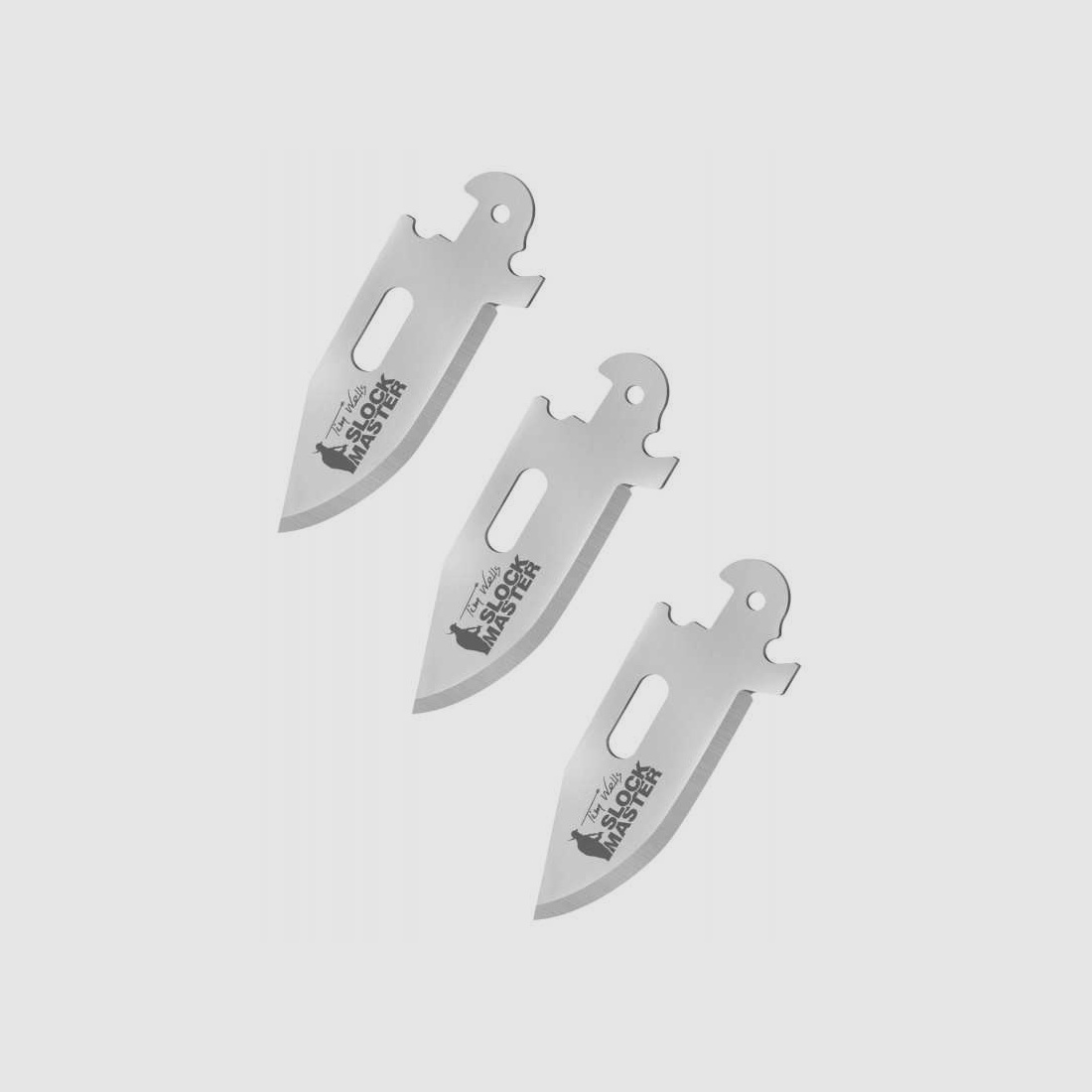 Cold Steel Click-N-Cut Ersatzklingen, Clip-Point, 3er Pack