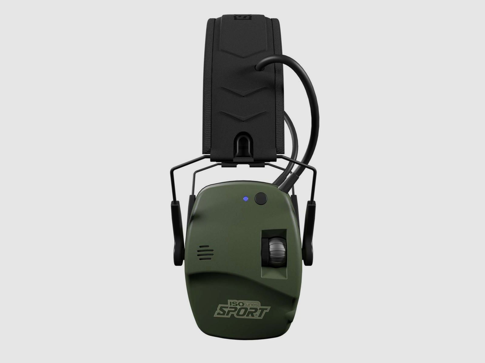 ISOTUNES Sport Defy Slim Protezione Acustica con Bluetooth / Verde