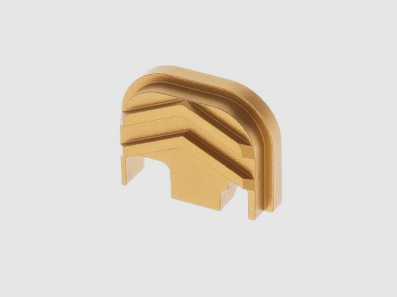 TYRANT CNC Glock Gen1-4 Slide Cover Plate - Gold