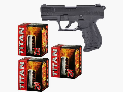 Feuerwerk Silvester Set Walther P22 Ready Schreckschuss
