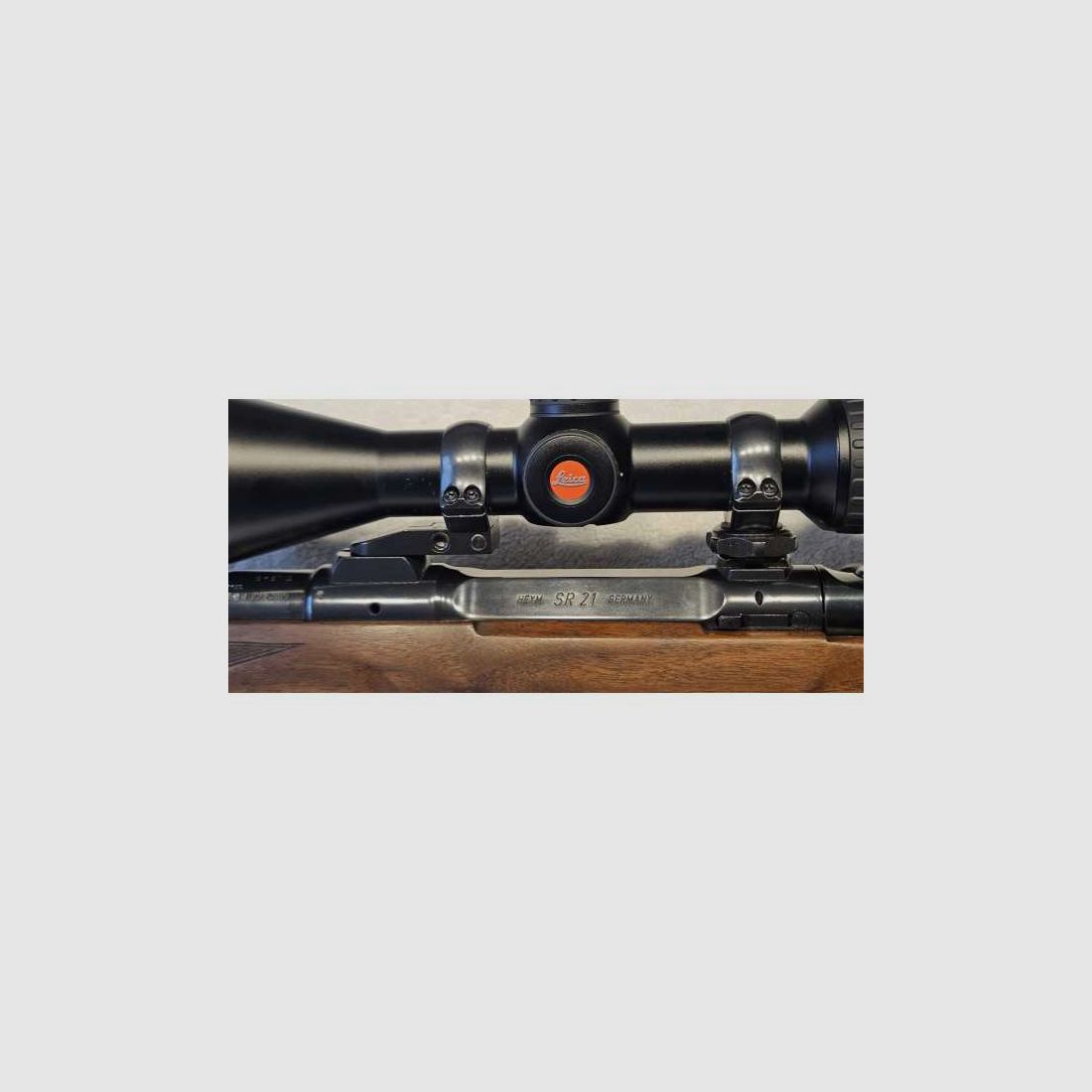 Heym SR21 8x57 IS Classic Repeating Rifle with Leica Magnus