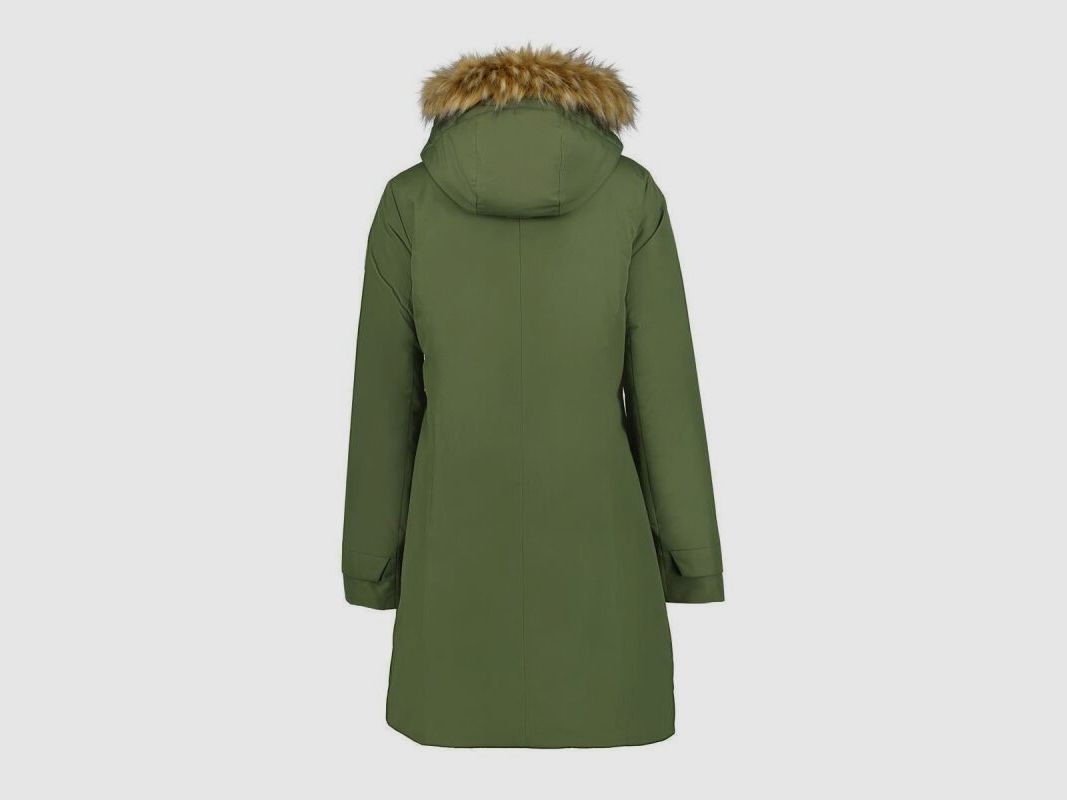 Icepeak Damen Mantel Alcoa Dunkeloliv