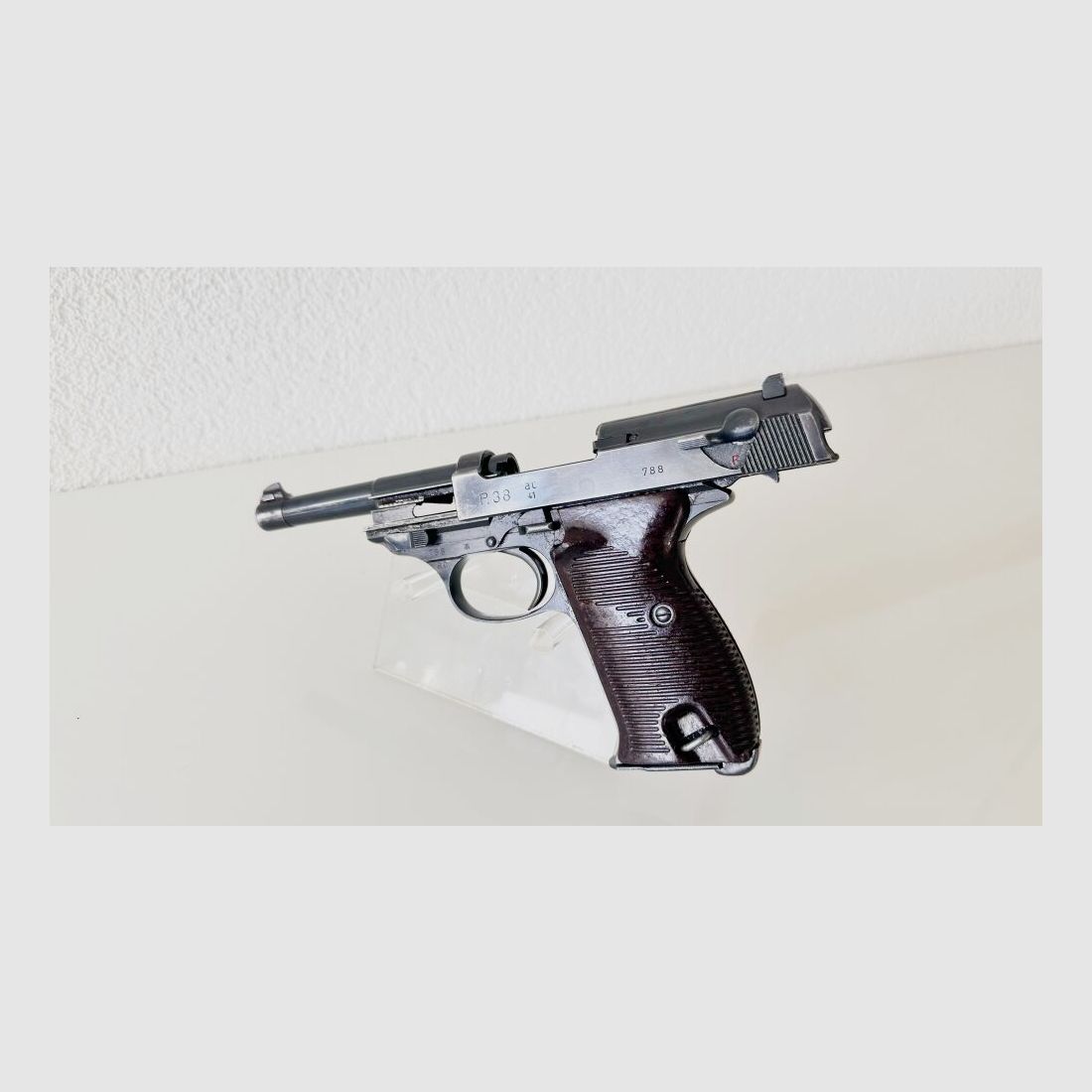 Walther Mod. P 38 1941 Stamping 3rd Reich, with Original Holster 9mm Luger