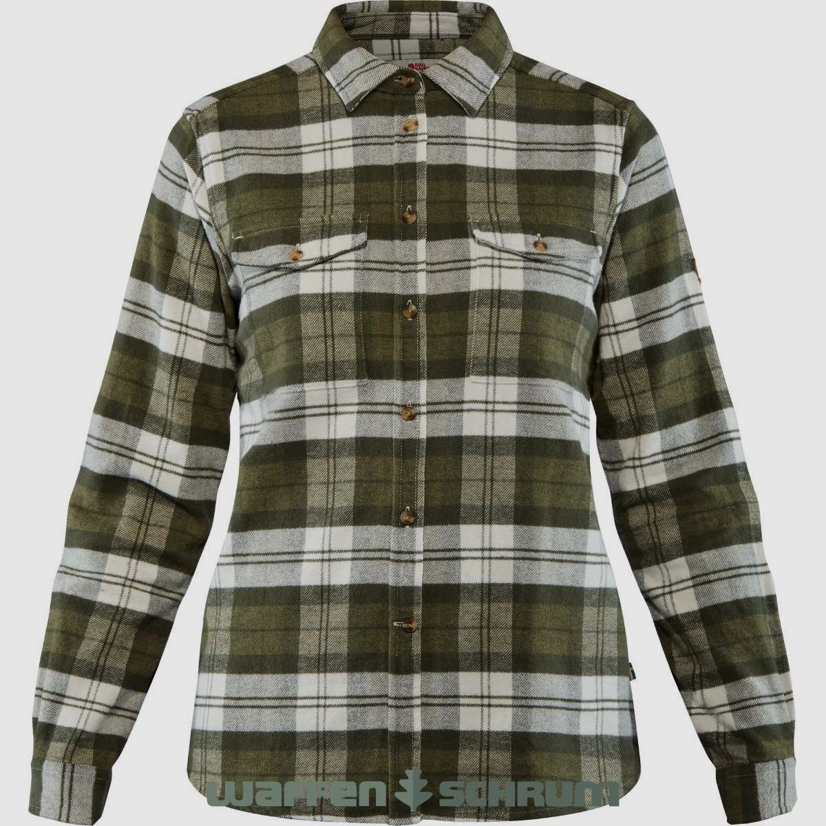 Fjällräven Bluse Övik Heavy Flanell Green