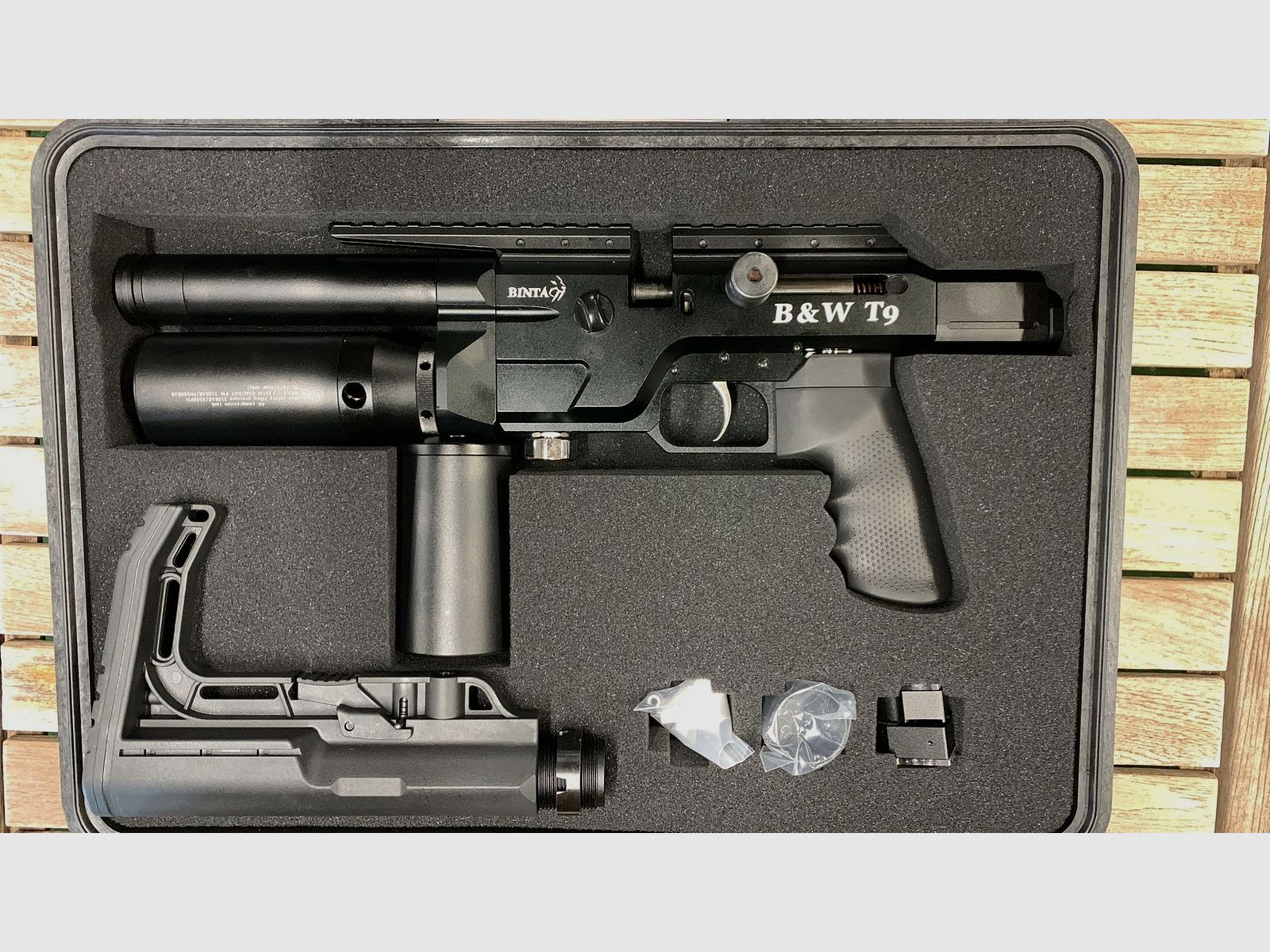 BinTac T9 crosse pliante .35 pcp, image 3 sur 10