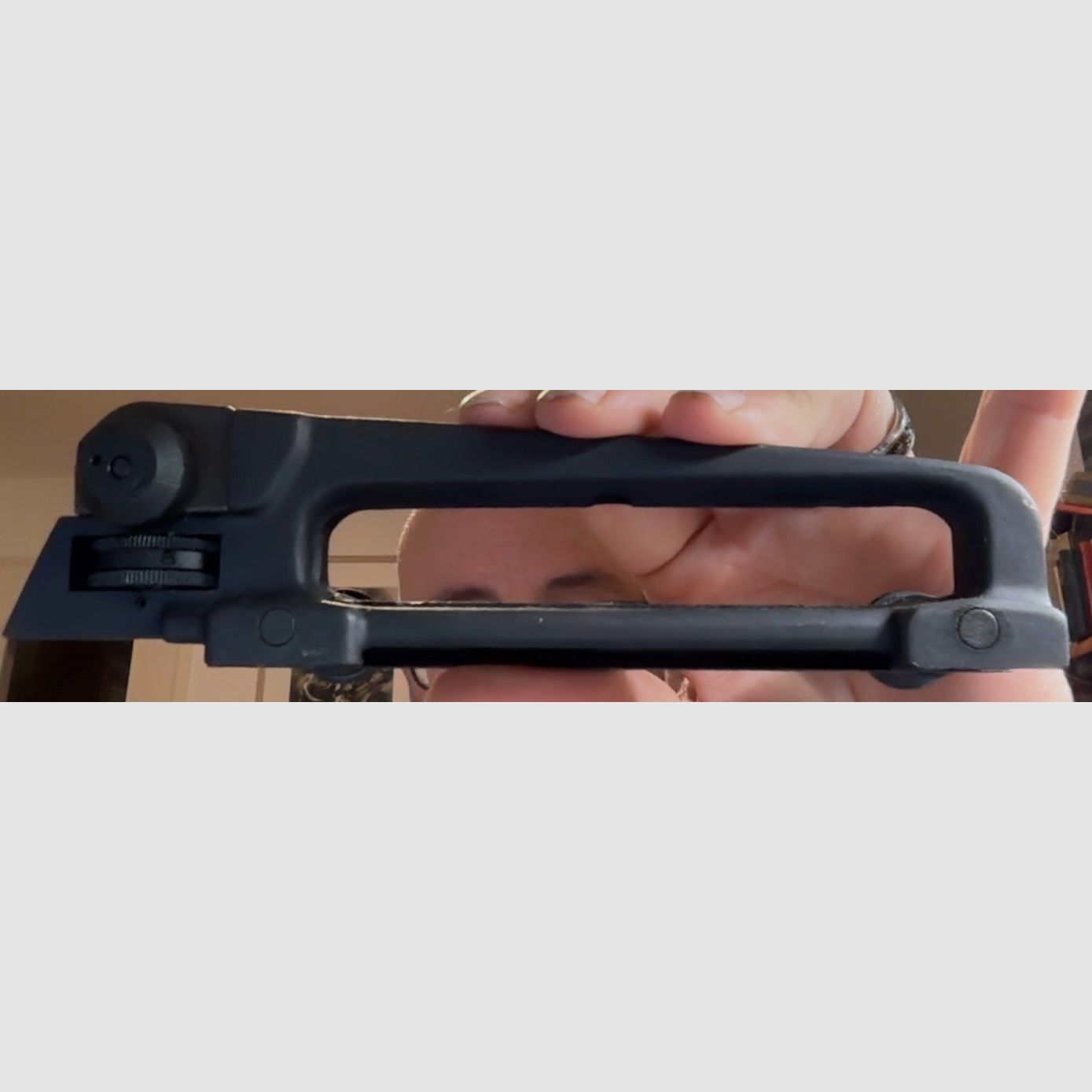 A15 / M16 Carry Handle – Mil‑Spec AR15 Visier‑Tragegriff mit Stahlbacken, Picatinny Zubehör, UNTERM HÄNDLERPREIS!