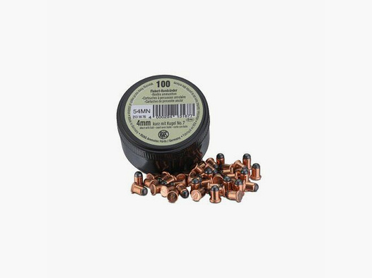 RWS 4mm Flobert kurz mit Kugel