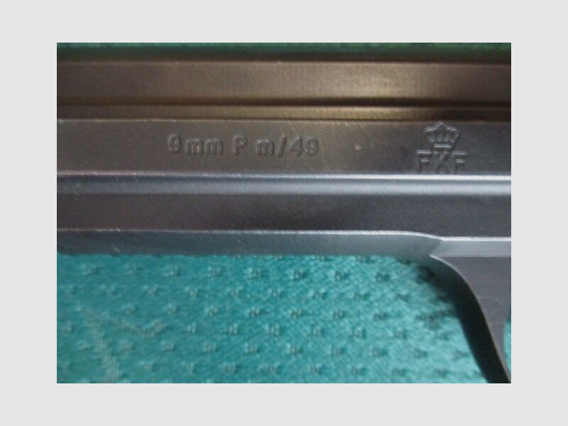 SIG P210 M/49 Denmark 9mm Luger with interchangeable barrel 7.65 Para P210
