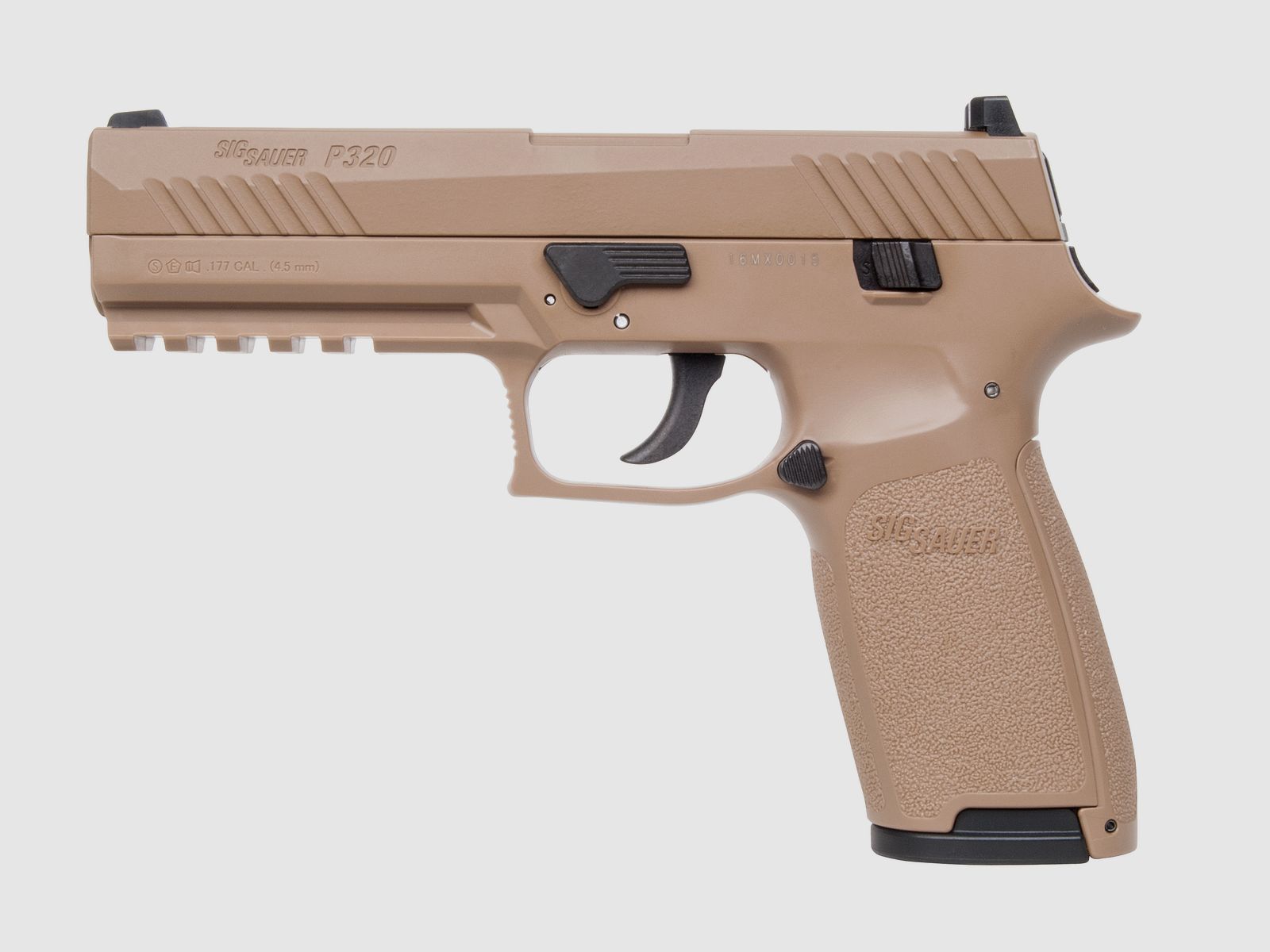 SIG SAUER P320 Coyote Tan 4,5mm - Druckluft Co2 BlowBack