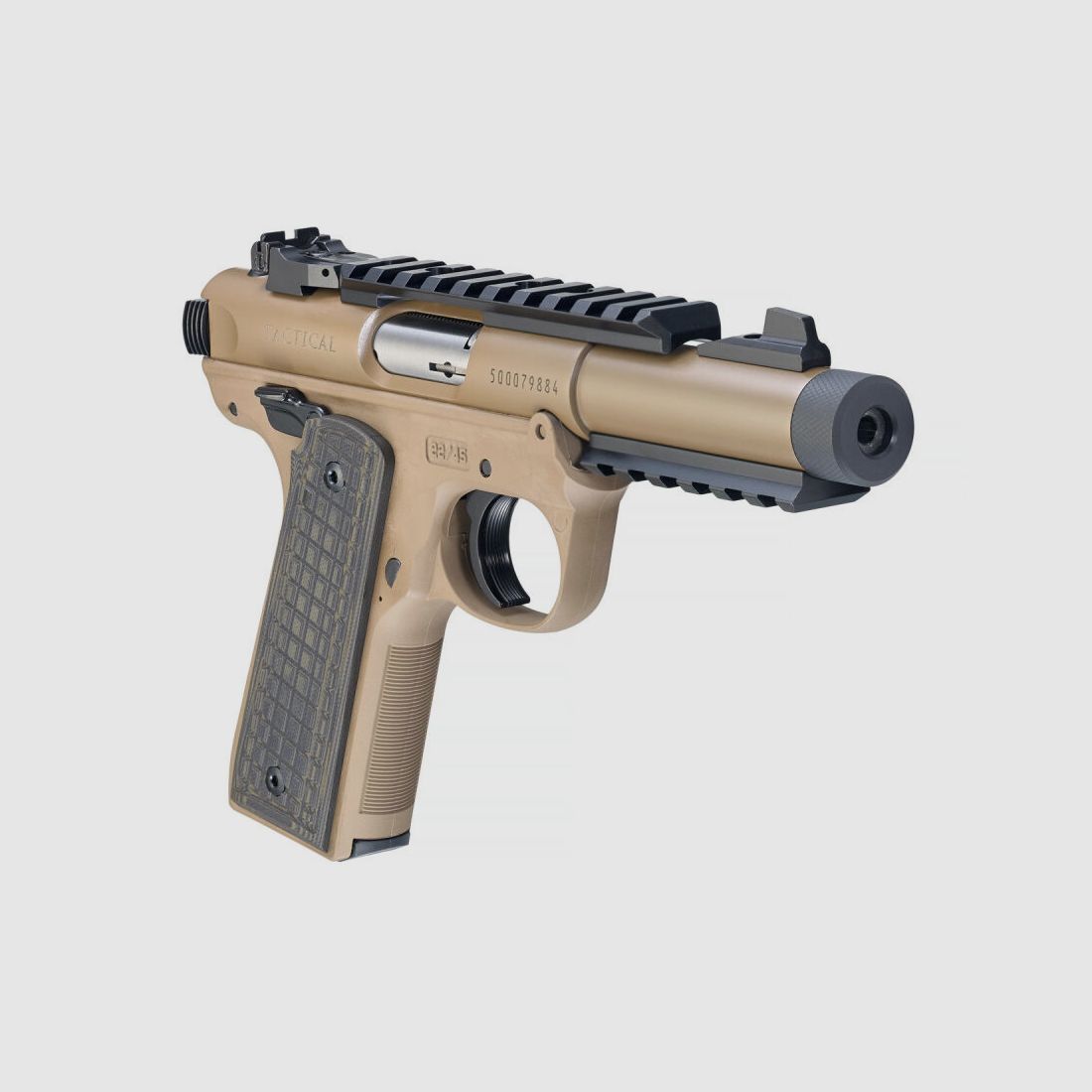 Ruger MARK IV 22/45 TACTICAL Cerakote Brown