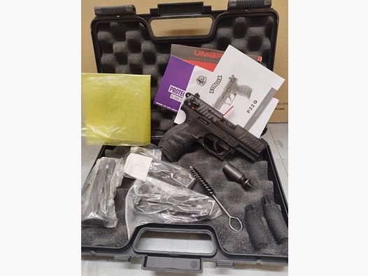Walther P22Q bronzé, coup de feu 9mm PAK + 3x magazine !!Neuf!!