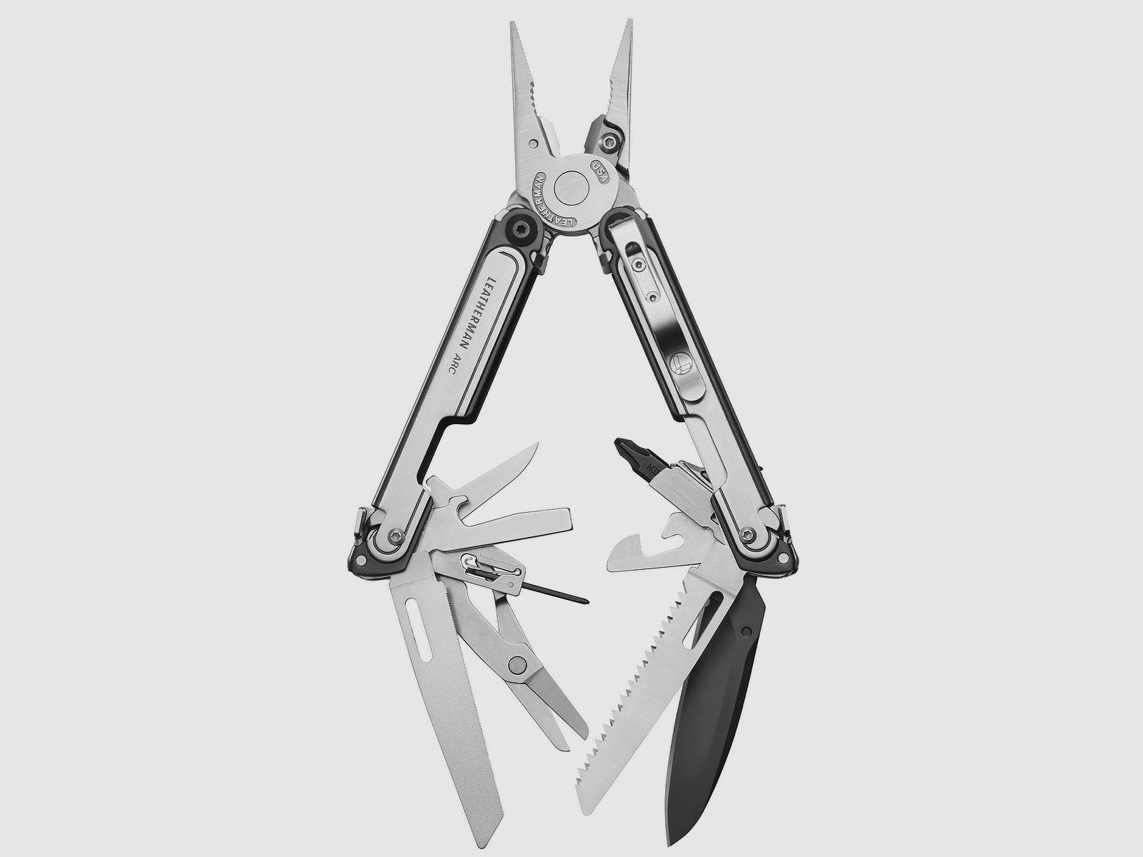 Leatherman ARC Black & Silver, Nylon Holster mit Tasche, M, Bild 3 von 6