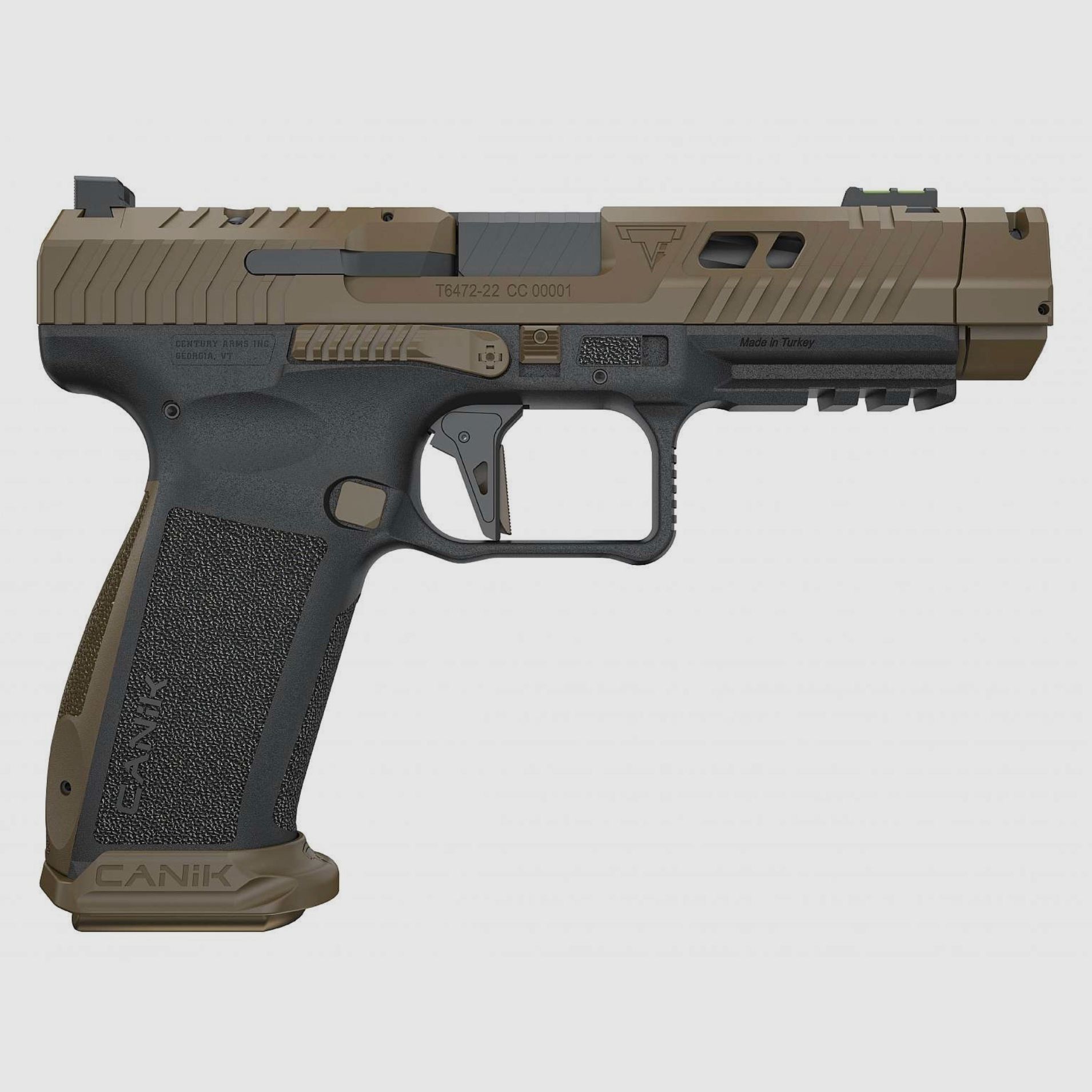 Canik TP9 TTI Combat Taran Tactical Innovations Kal. 9x19 SAO inkl. Ersatzmagazin