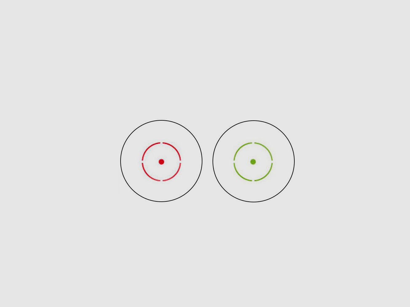 ASG Advanced 551 Point Rouge / Vert / Noir / petit