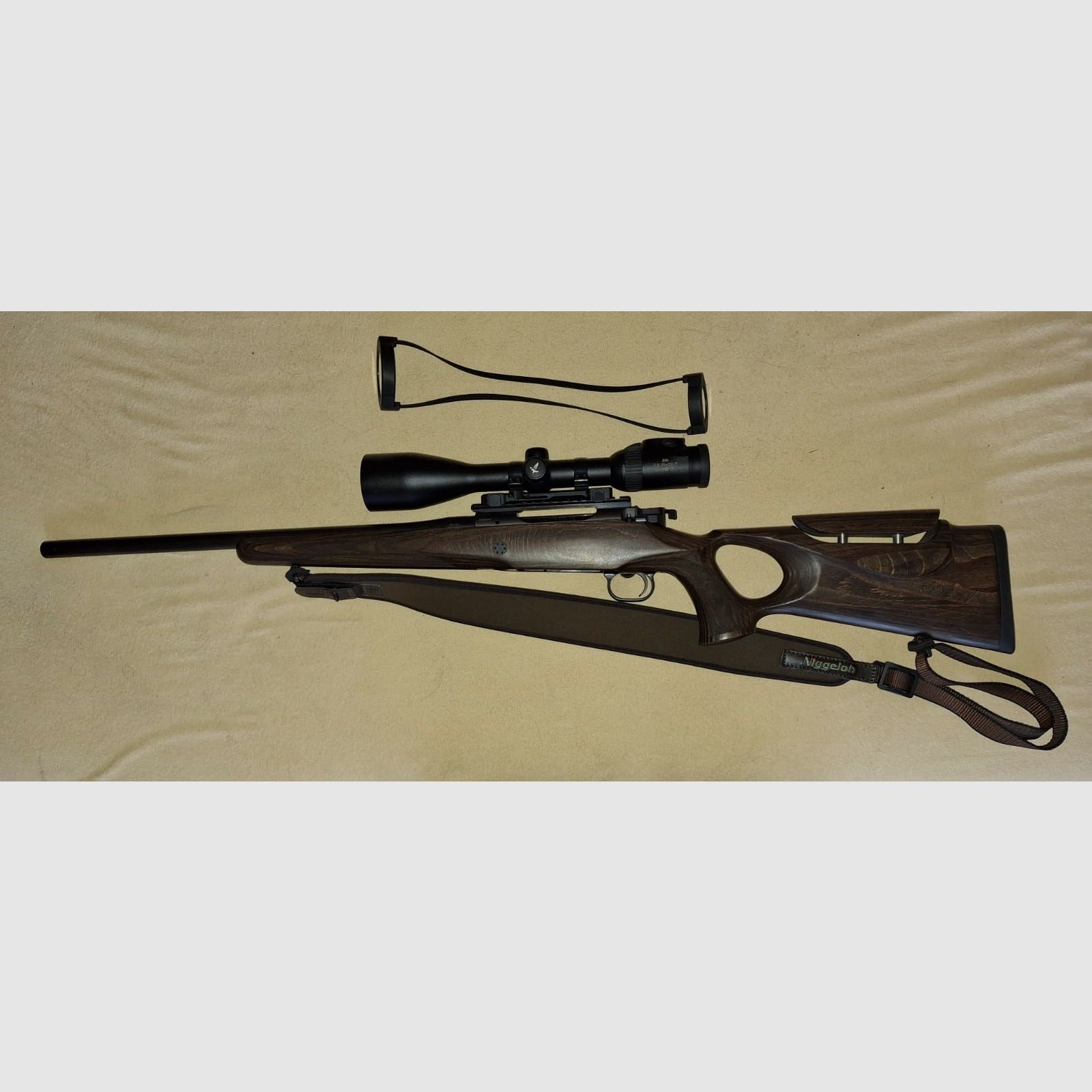 Mauser 12 Max, Big Max con ottica Swarovski Z6i 2nd Gen 2,5–15x56