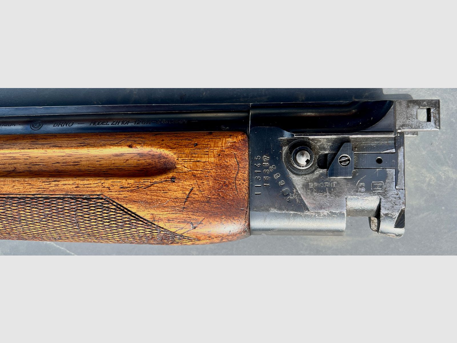 CZ-Bockbüchsflinte Brünner ZH 104  Kal.7x57R 12/70 Deutschlands GÜNSTIGSTE!
