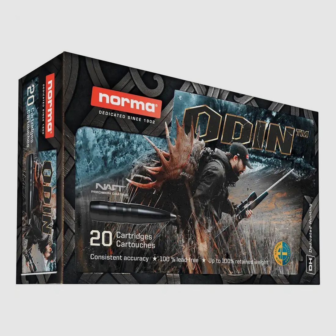 Norma Odin 10,5g/162grs à20 .308 Win