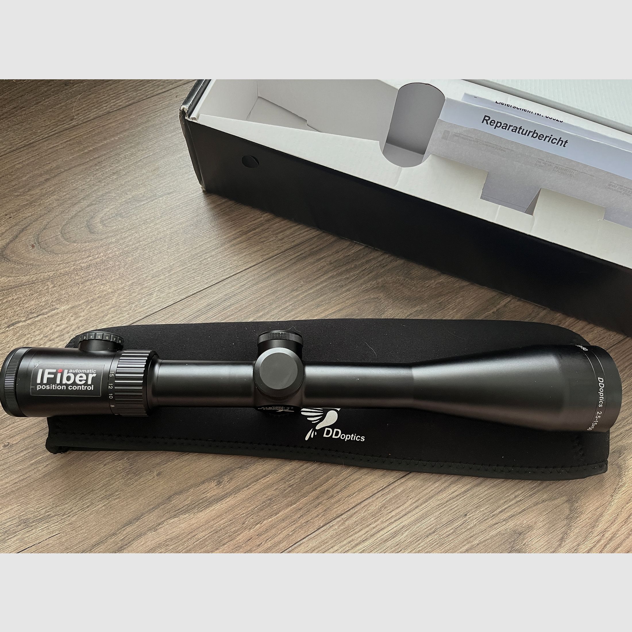 DDoptics Nighteagle V6 2.5-15x50 Gen 3 iFiber (NFX) – tested by DDoptics (06/2025)
