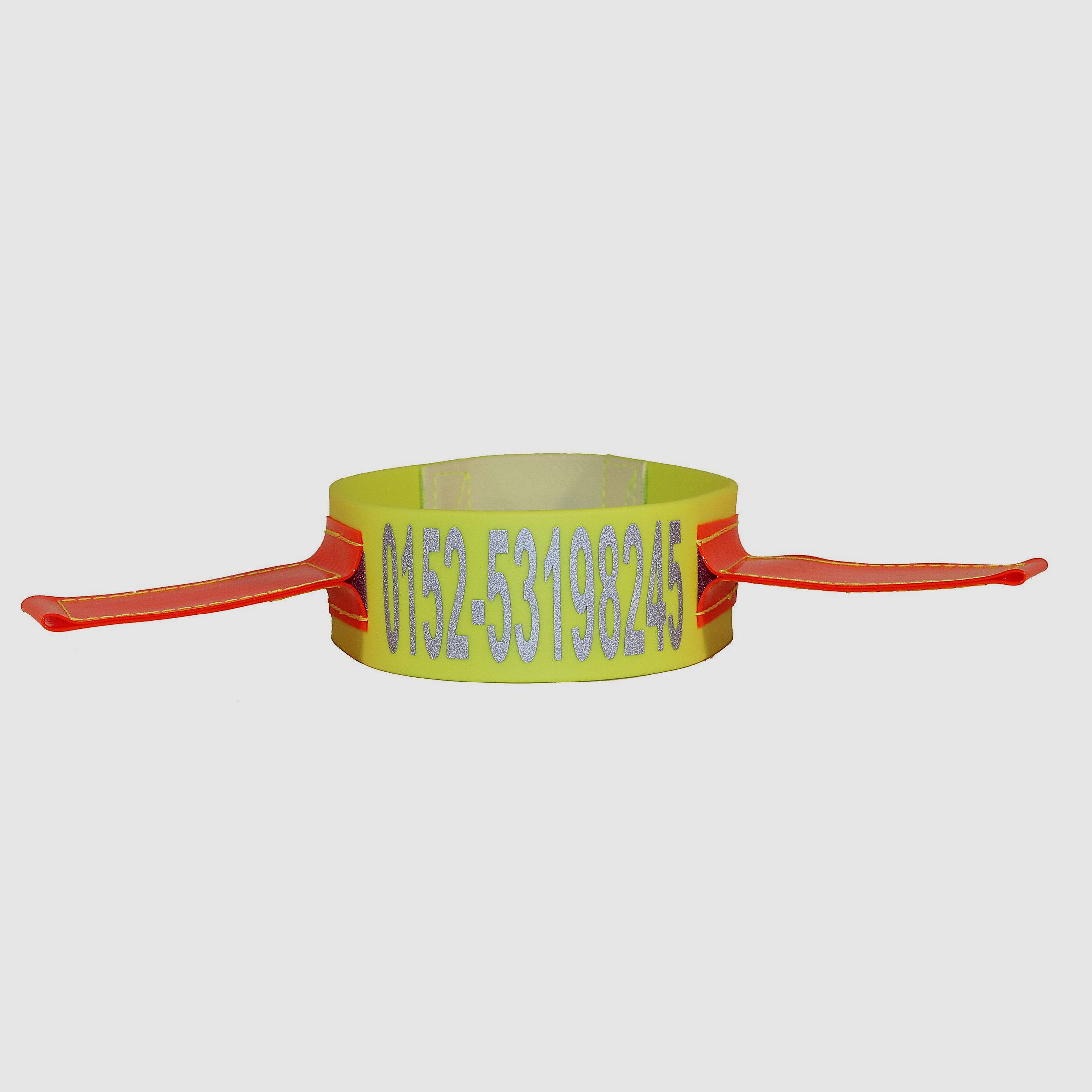 Wide Biothane Swedish signal collar