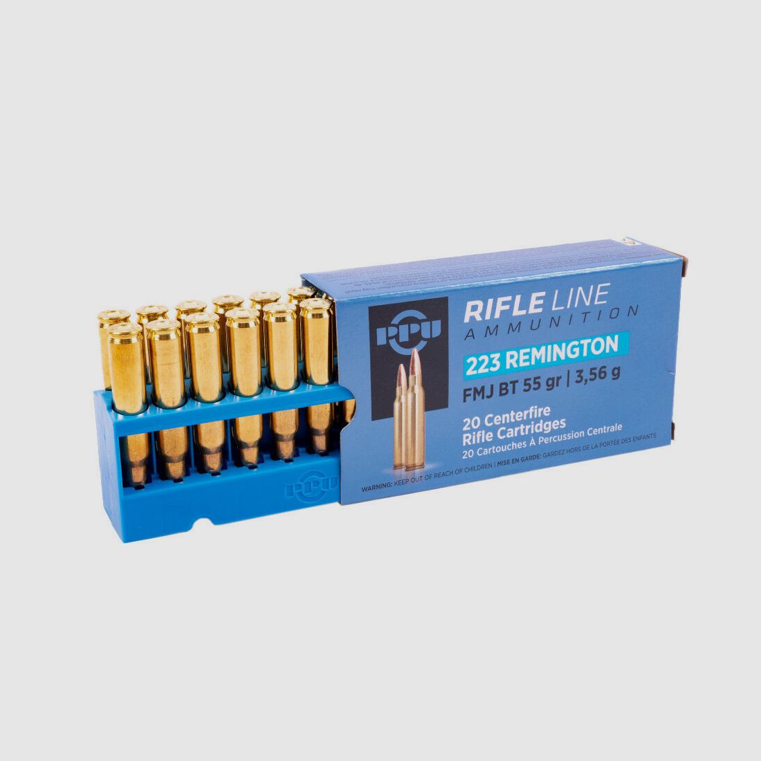 PPU - Prvi Partizan PPU FMJ 3,56g/55gr - 20 Schuss
